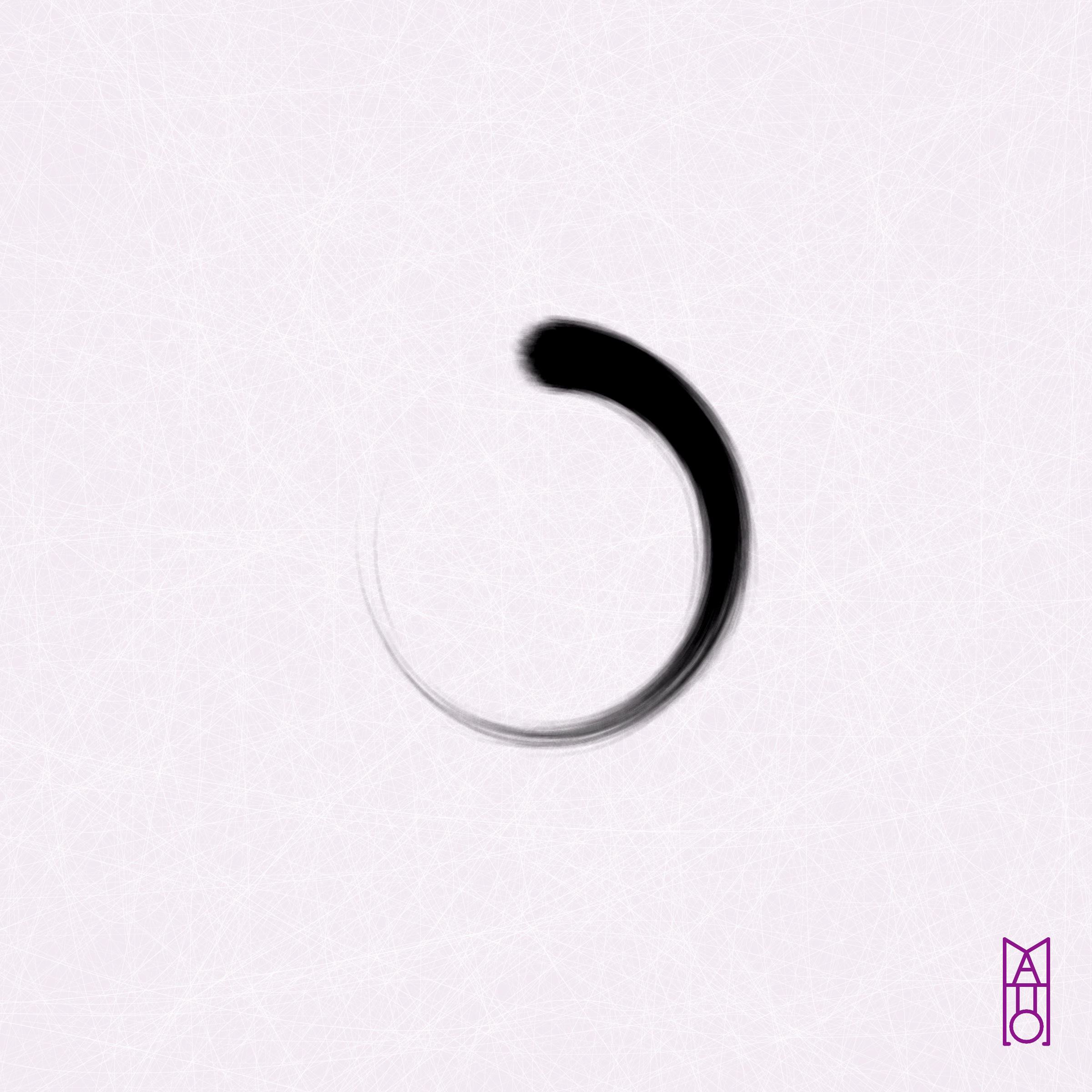 Art Blocks - Art Blocks v2 - Ensō #564 - NFT # 34000564