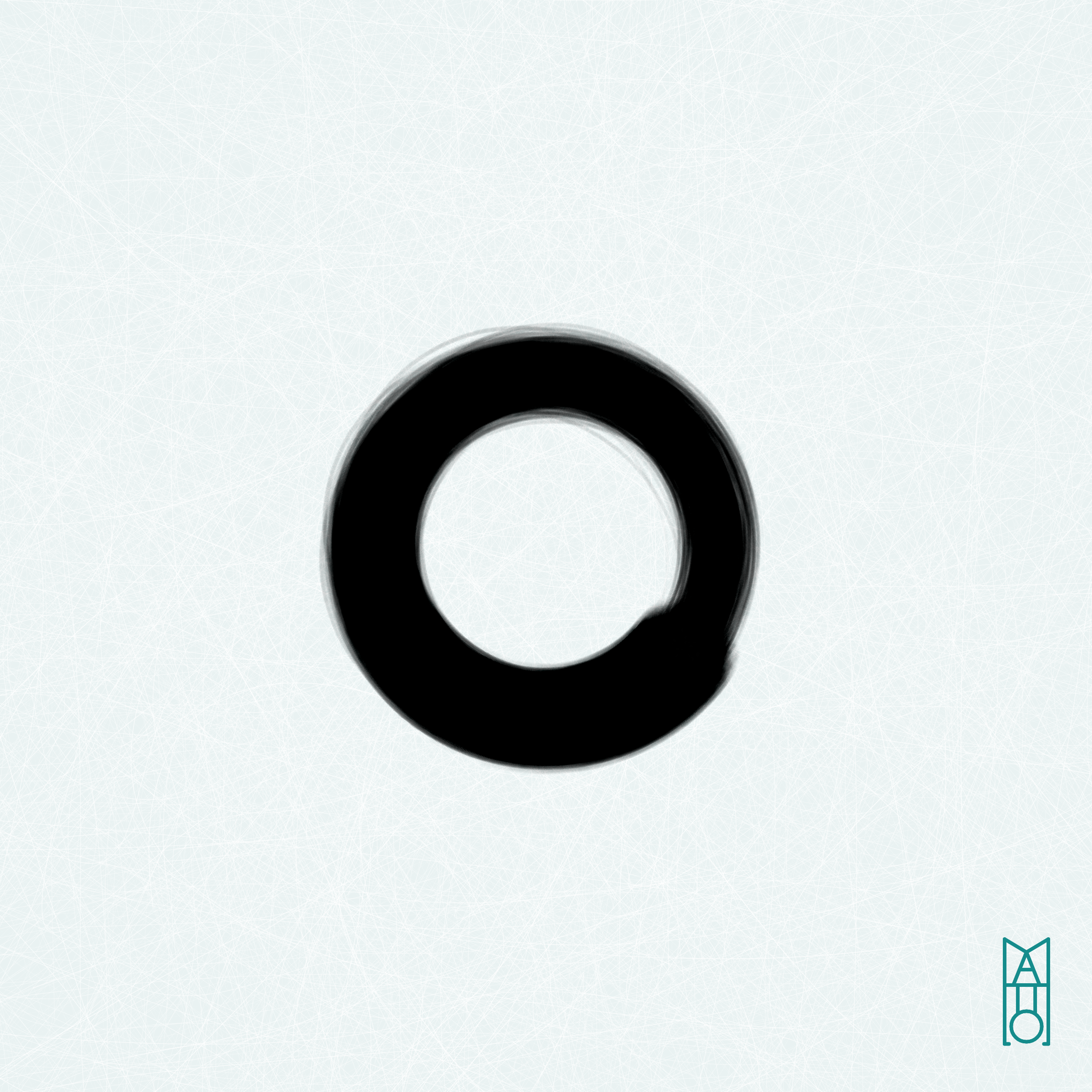 Art Blocks - Art Blocks v2 - Ensō #569 - NFT # 34000569