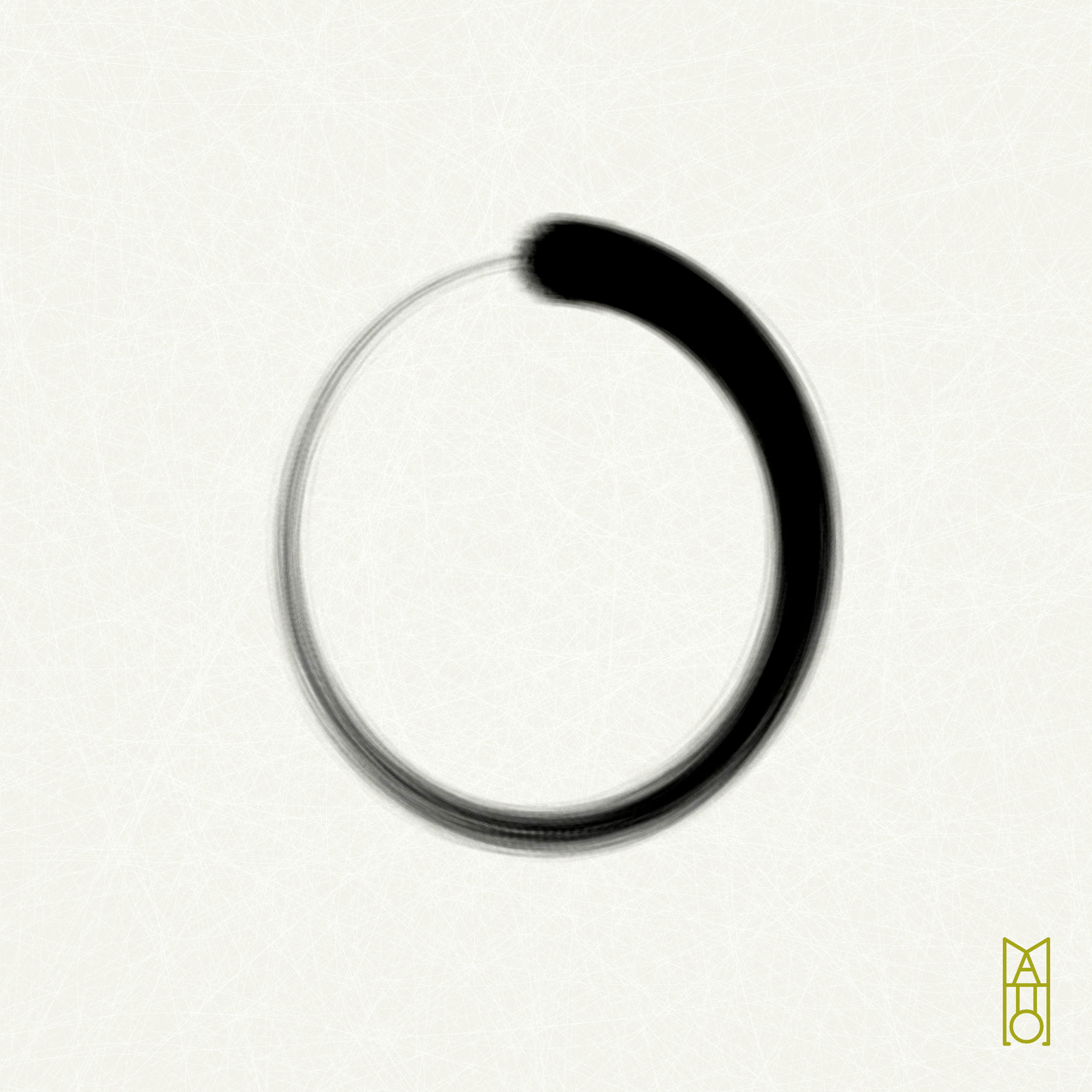 Art Blocks - Art Blocks v2 - Ensō #573 - NFT # 34000573