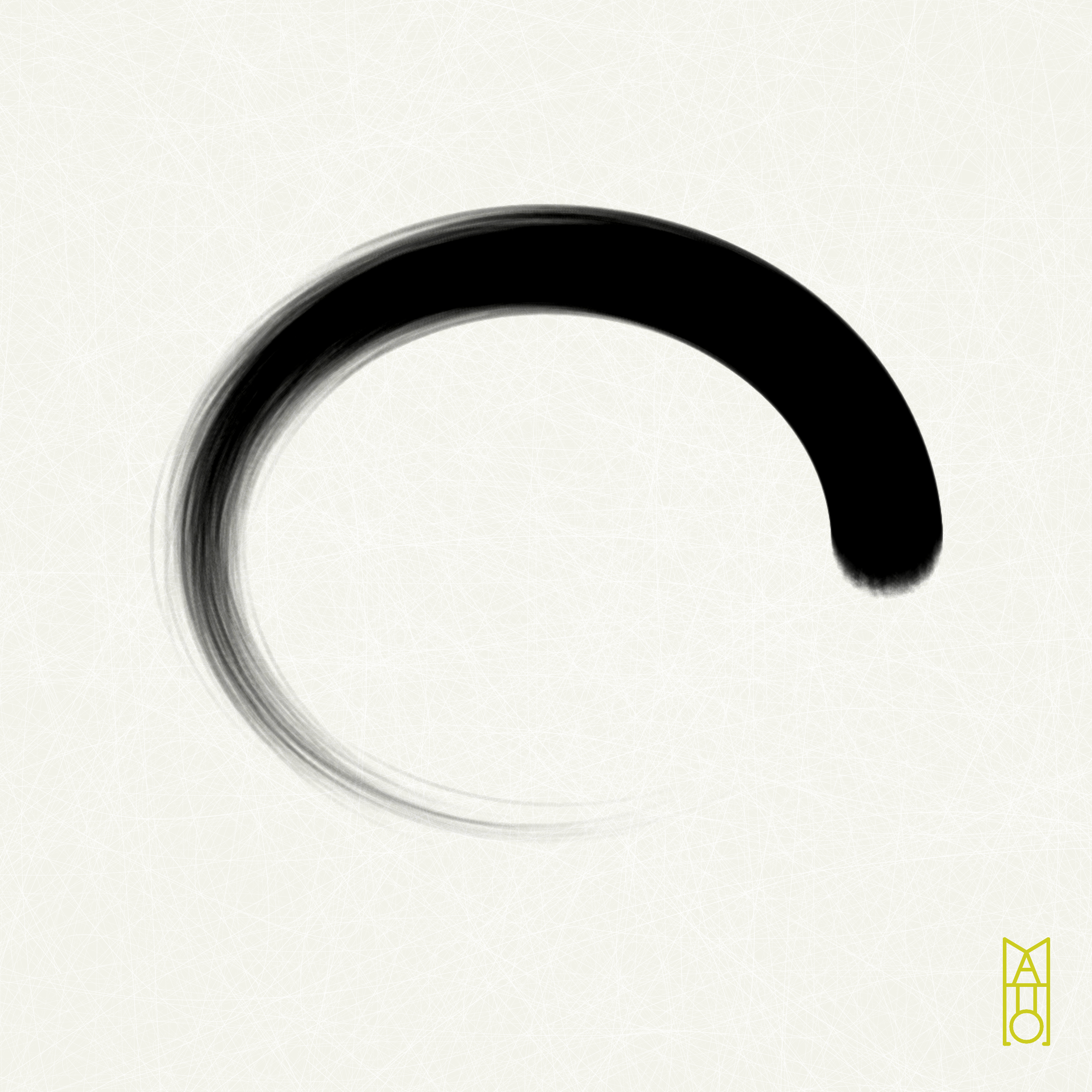 Art Blocks - Art Blocks v2 - Ensō #576 - NFT # 34000576