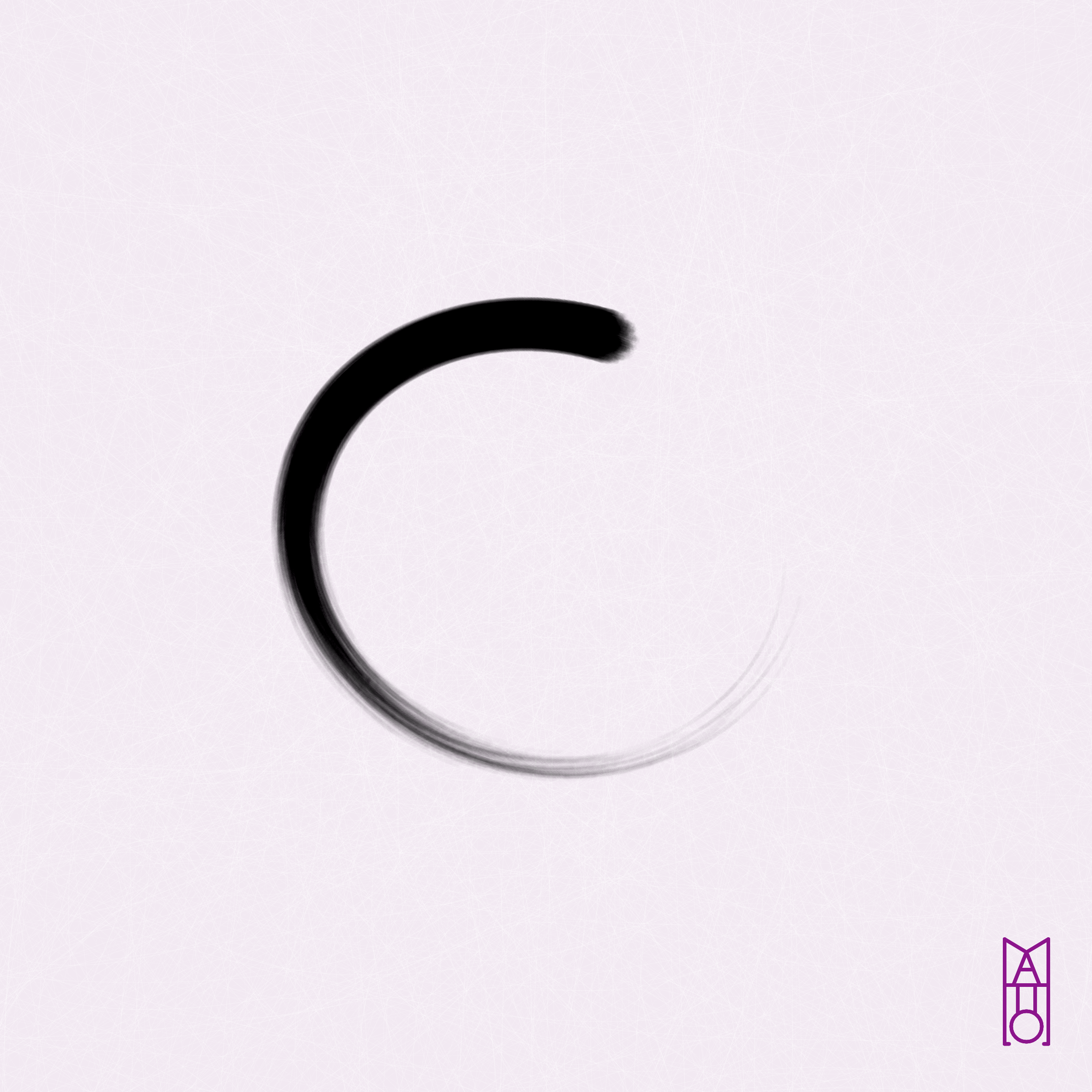 Art Blocks - Art Blocks v2 - Ensō #577 - NFT # 34000577