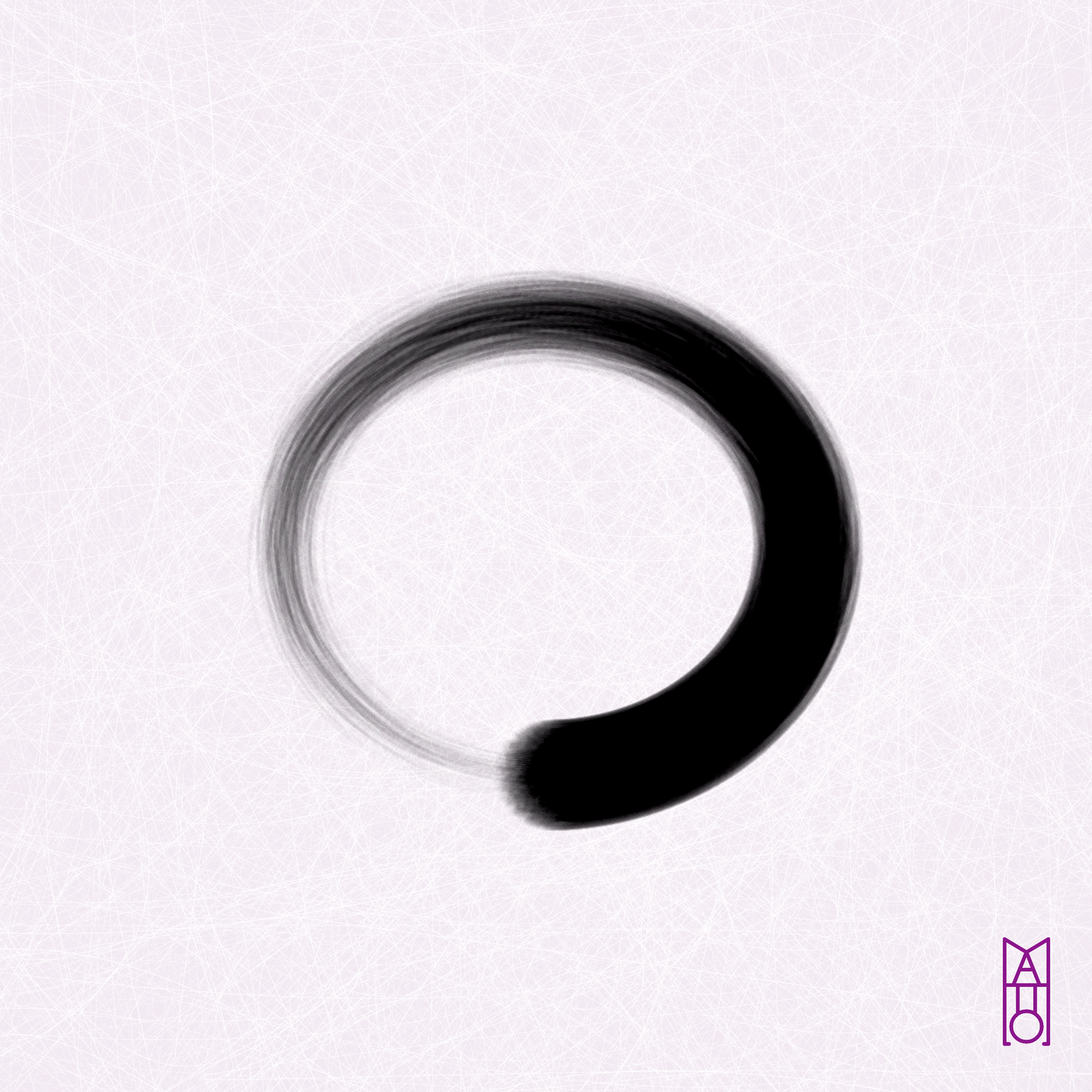 Art Blocks - Art Blocks v2 - Ensō #591 - NFT # 34000591