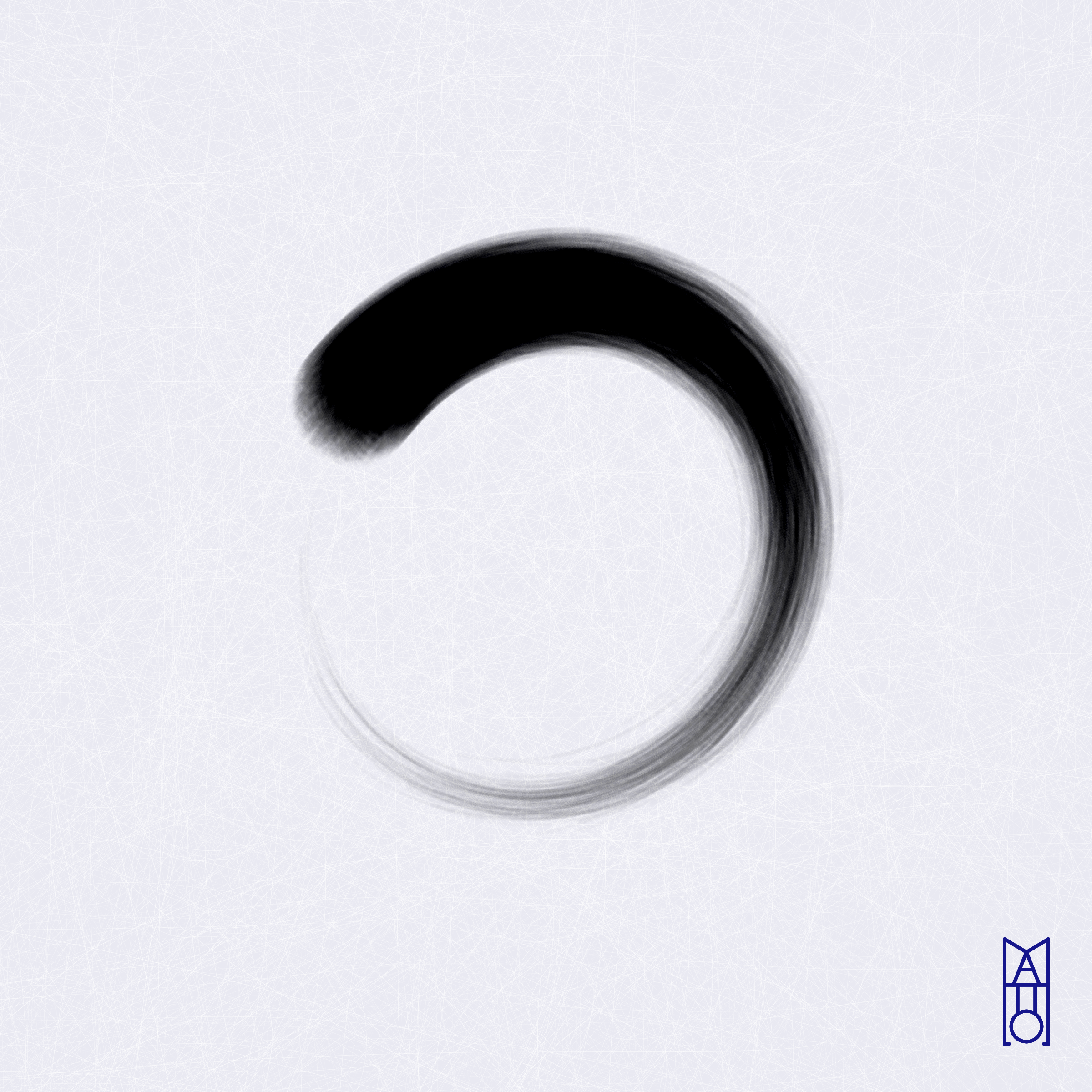 Art Blocks - Art Blocks v2 - Ensō #594 - NFT # 34000594