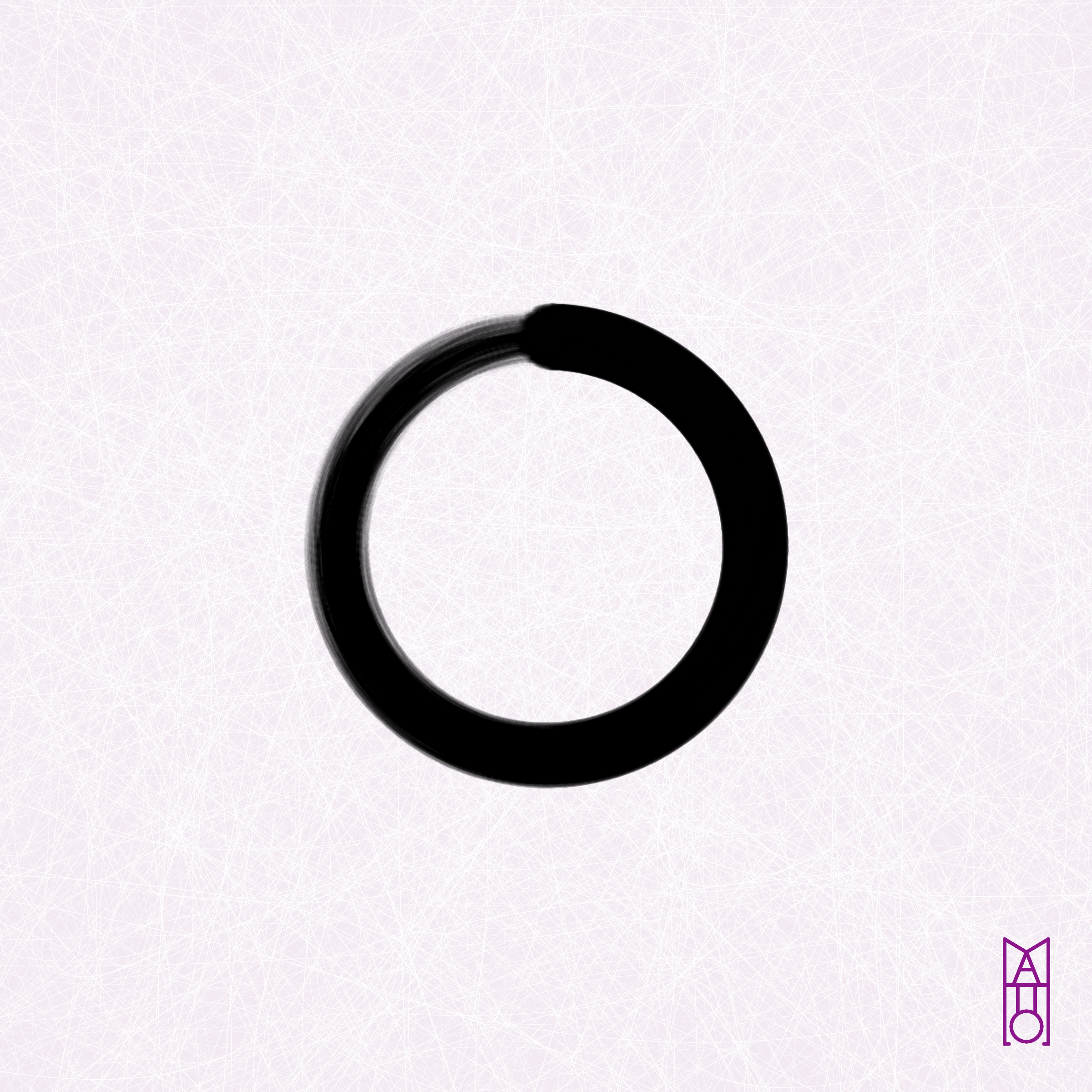 Art Blocks - Art Blocks v2 - Ensō #599 - NFT # 34000599