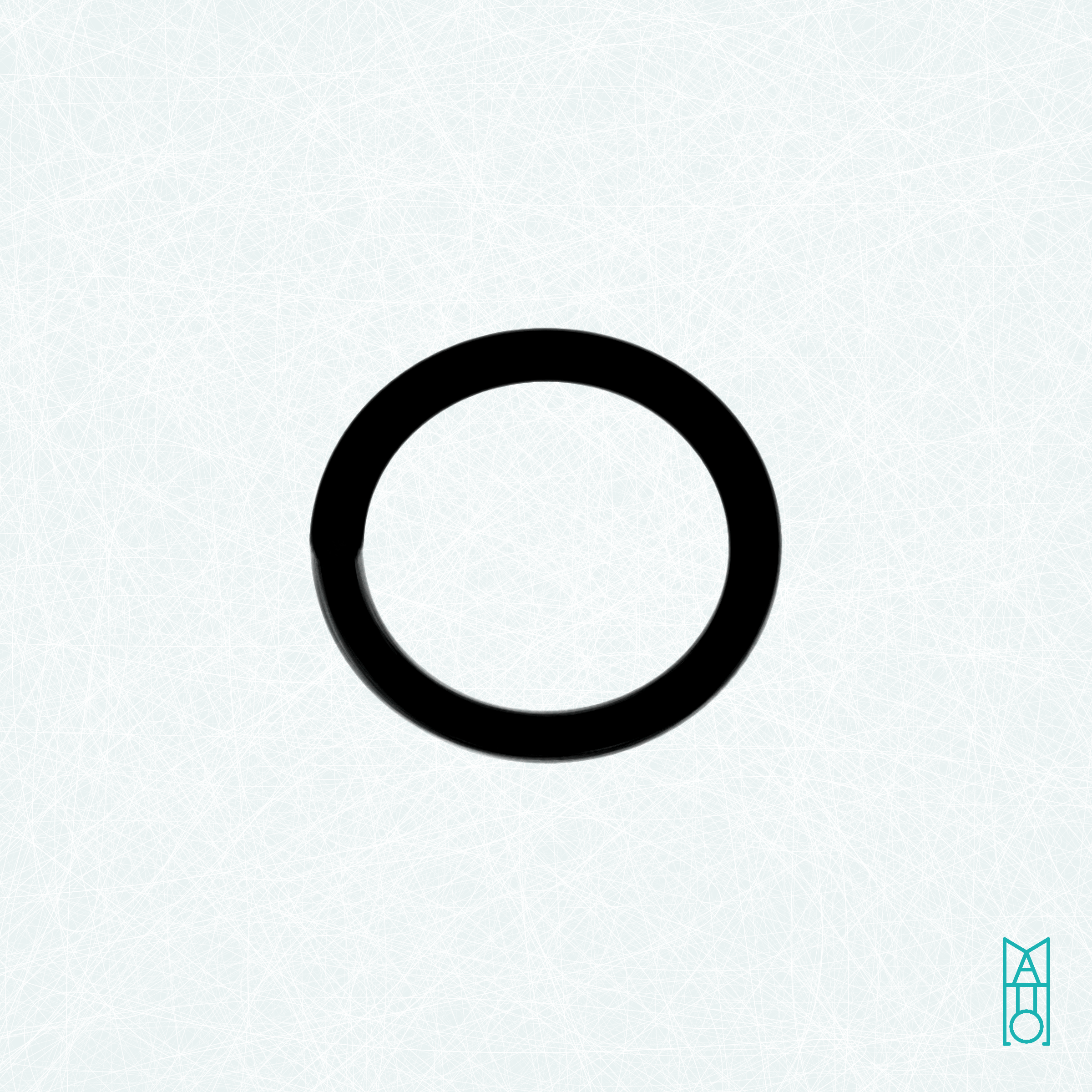 Art Blocks - Art Blocks v2 - Ensō #601 - NFT # 34000601