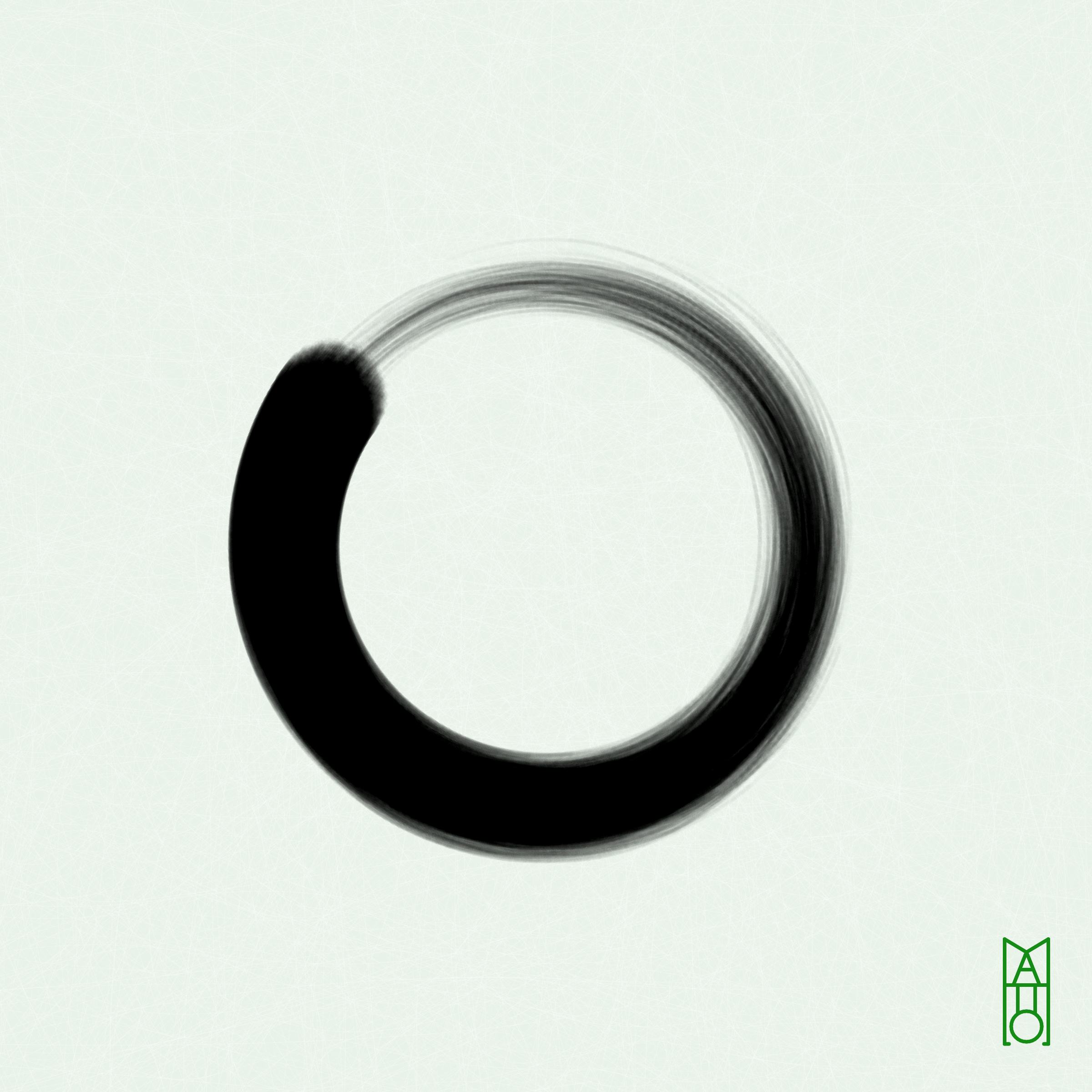 Art Blocks - Art Blocks v2 - Ensō #603 - NFT # 34000603