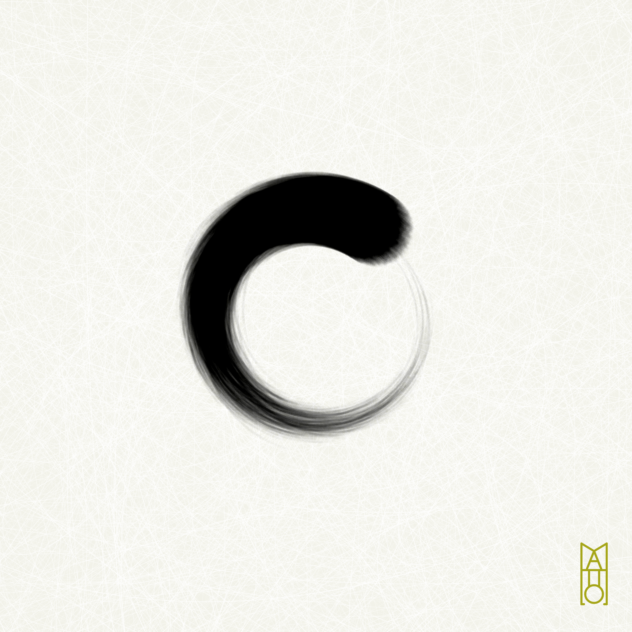 Art Blocks - Art Blocks v2 - Ensō #611 - NFT # 34000611