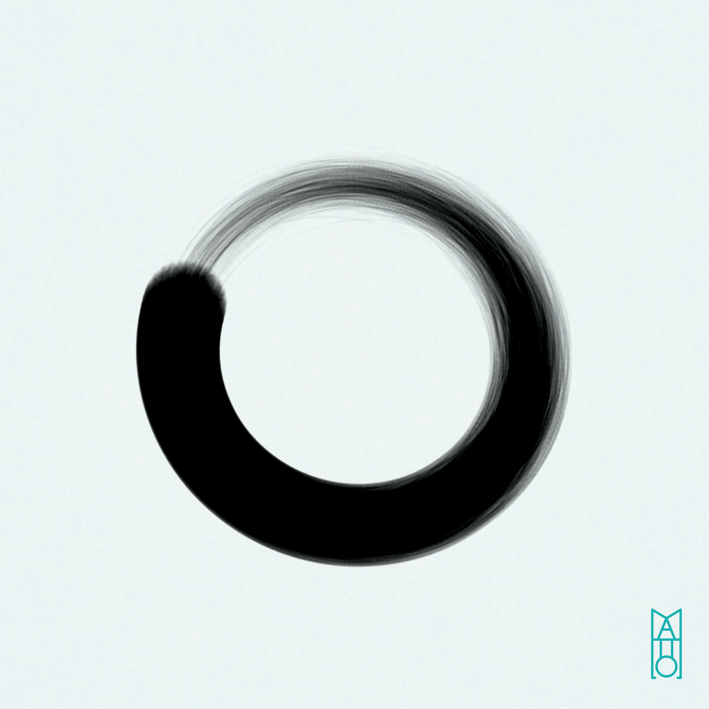 Art Blocks - Art Blocks v2 - Ensō #612 - NFT # 34000612