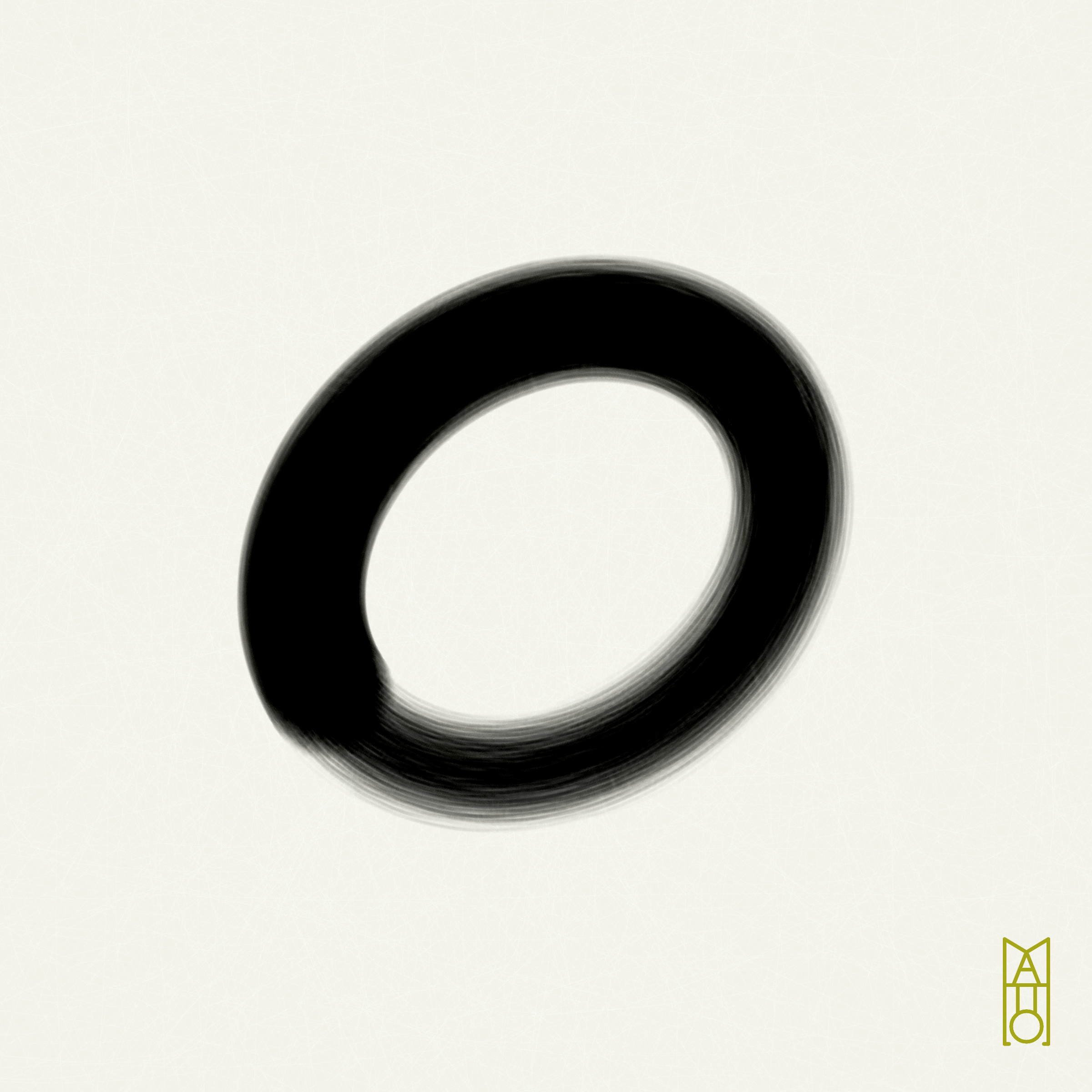 Art Blocks - Art Blocks v2 - Ensō #613 - NFT # 34000613