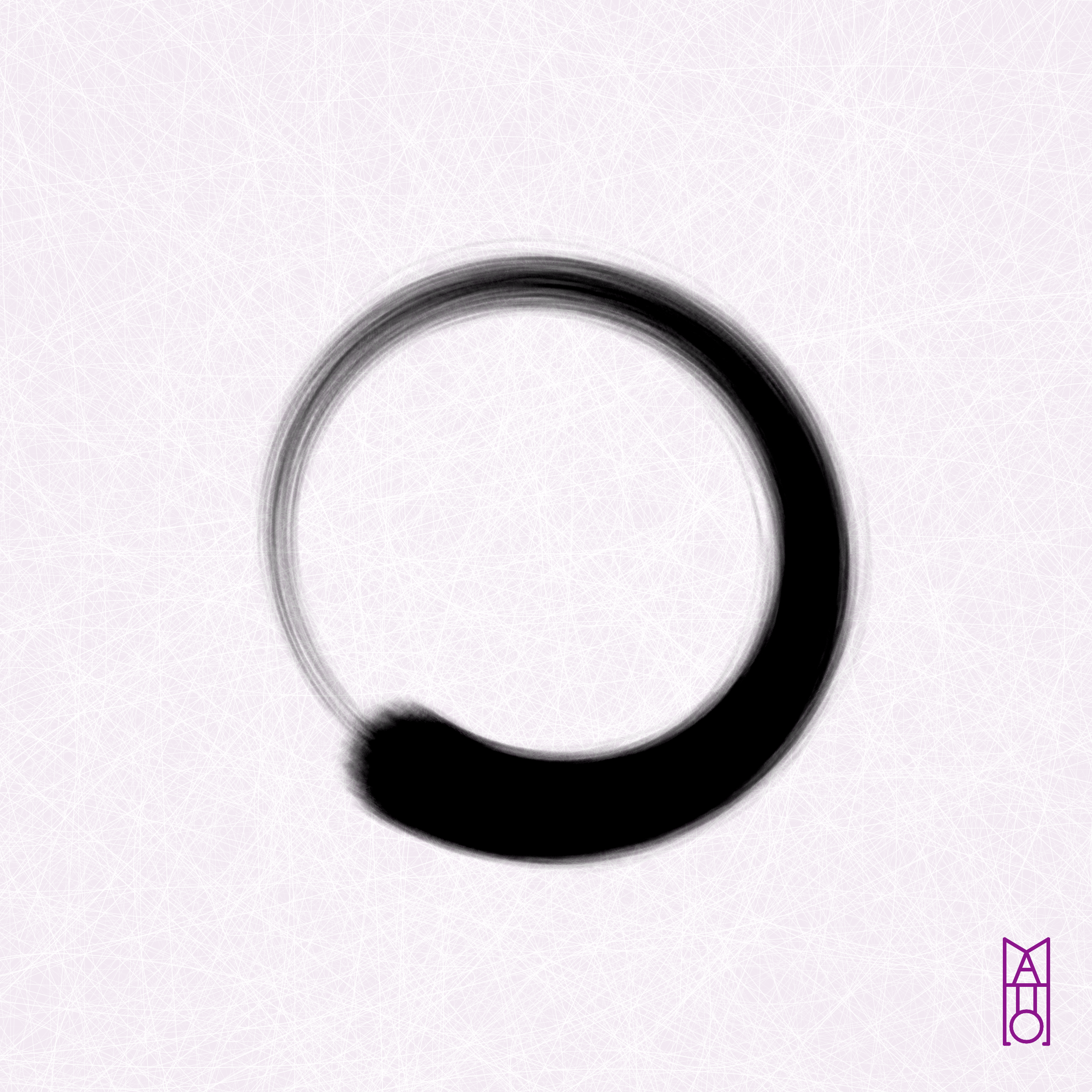 Art Blocks - Art Blocks v2 - Ensō #626 - NFT # 34000626