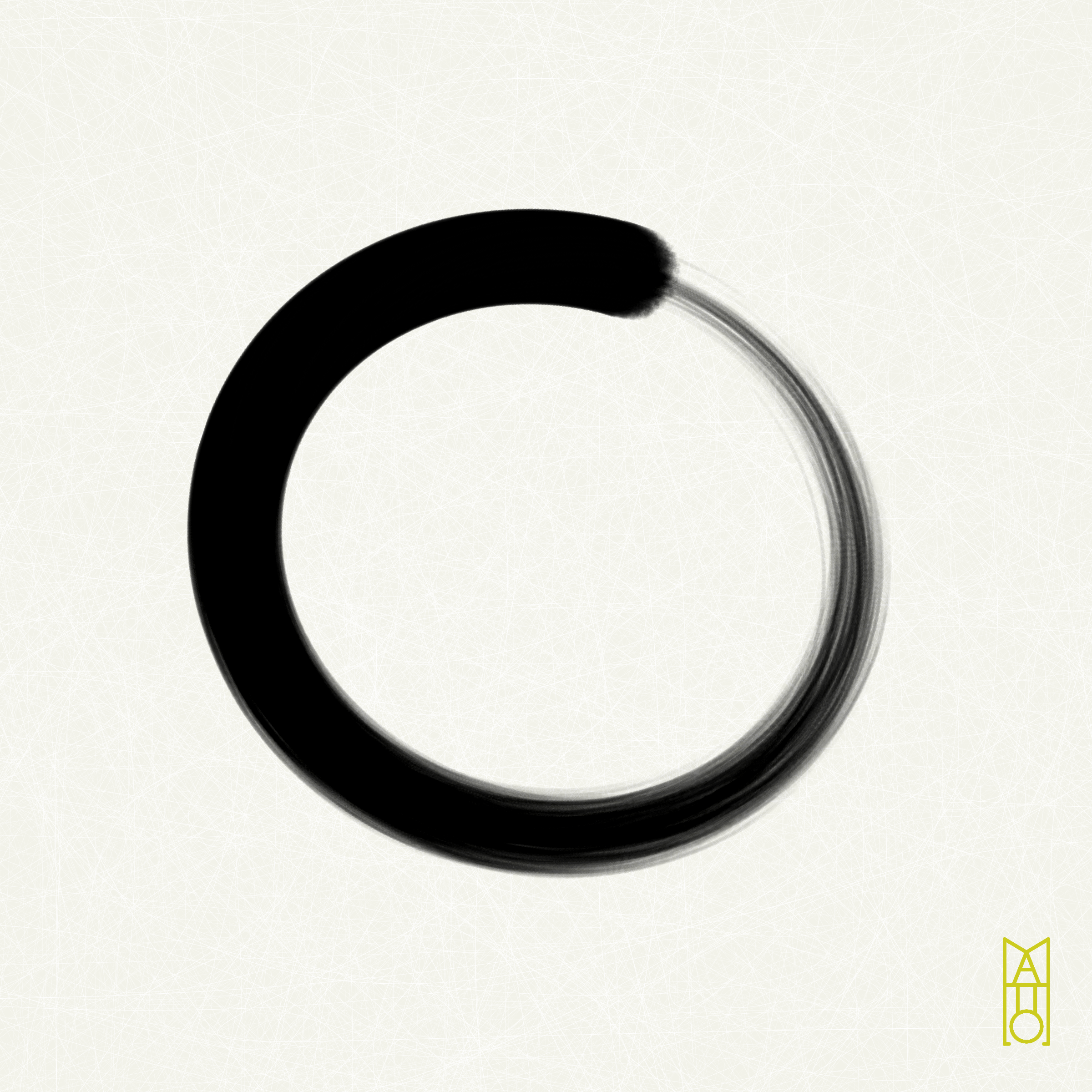 Art Blocks - Art Blocks v2 - Ensō #633 - NFT # 34000633