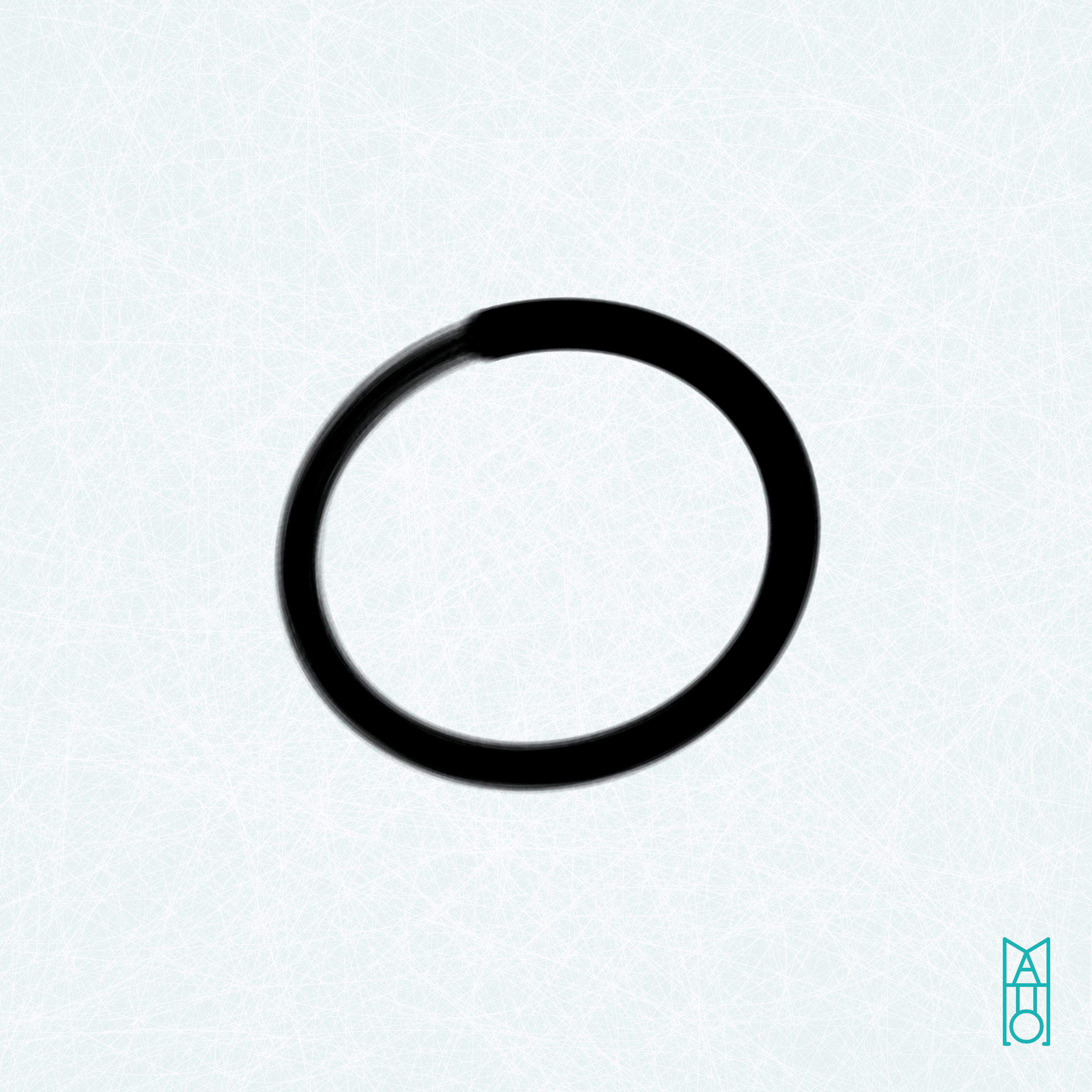 Art Blocks - Art Blocks v2 - Ensō #634 - NFT # 34000634