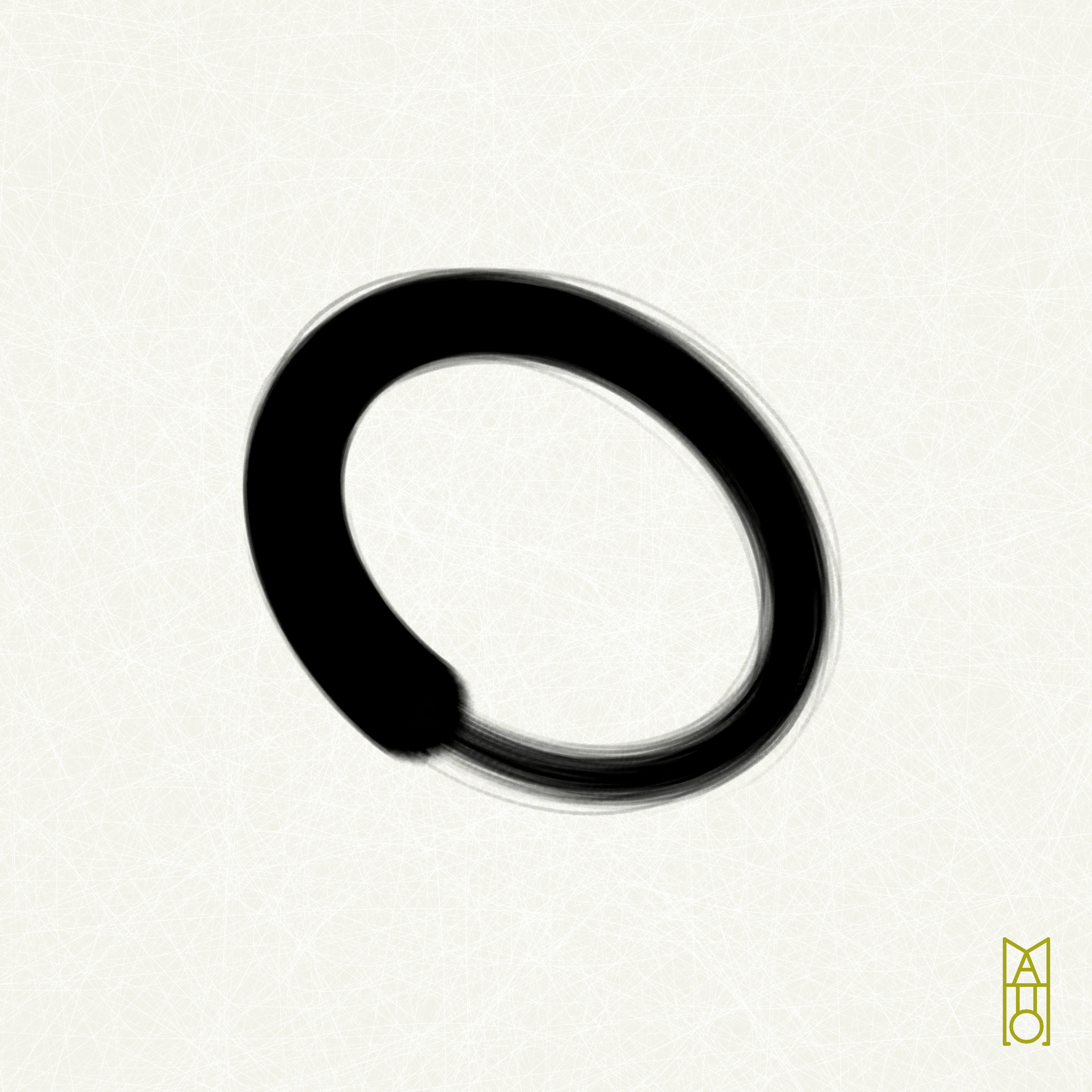 Art Blocks - Art Blocks v2 - Ensō #635 - NFT # 34000635