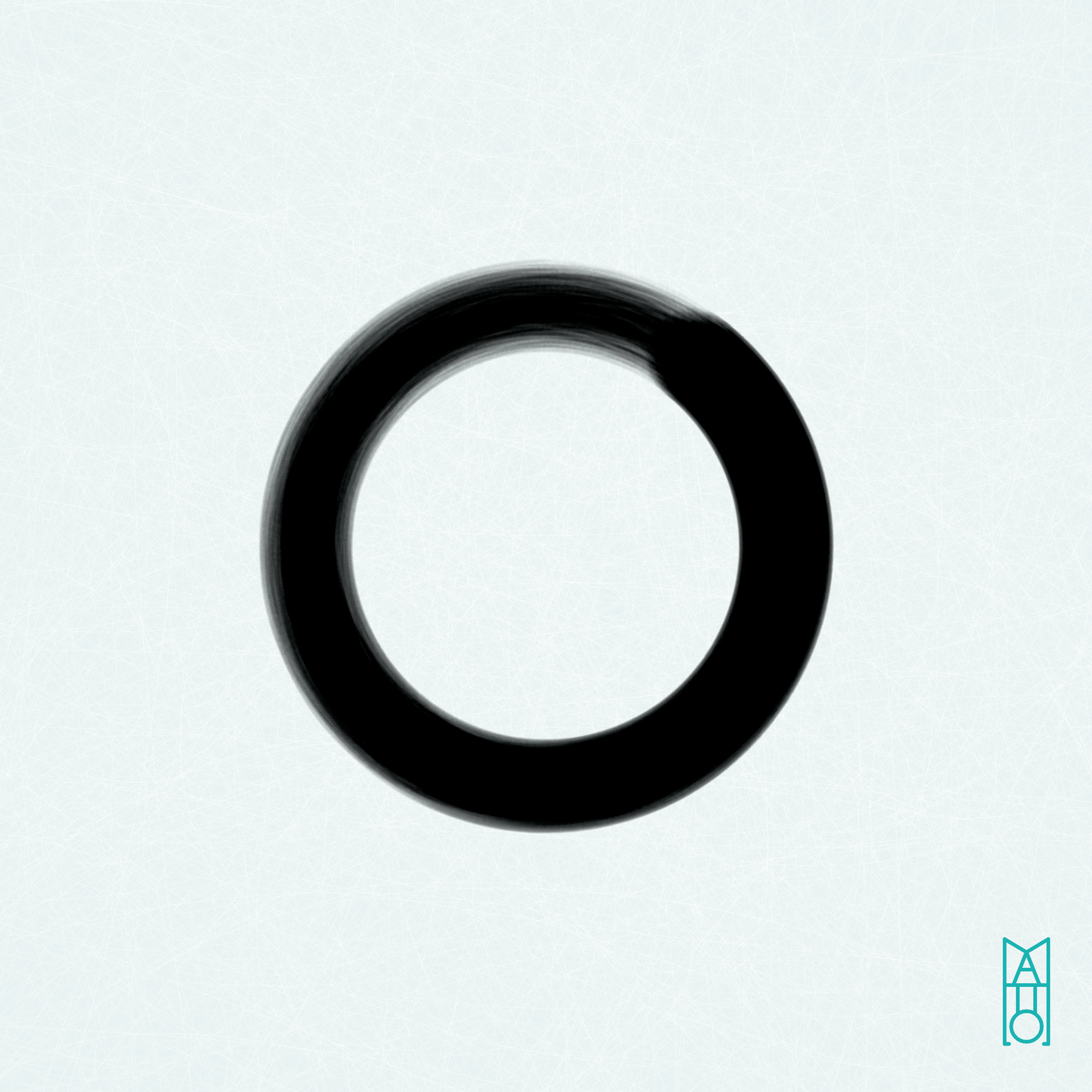 Art Blocks - Art Blocks v2 - Ensō #640 - NFT # 34000640