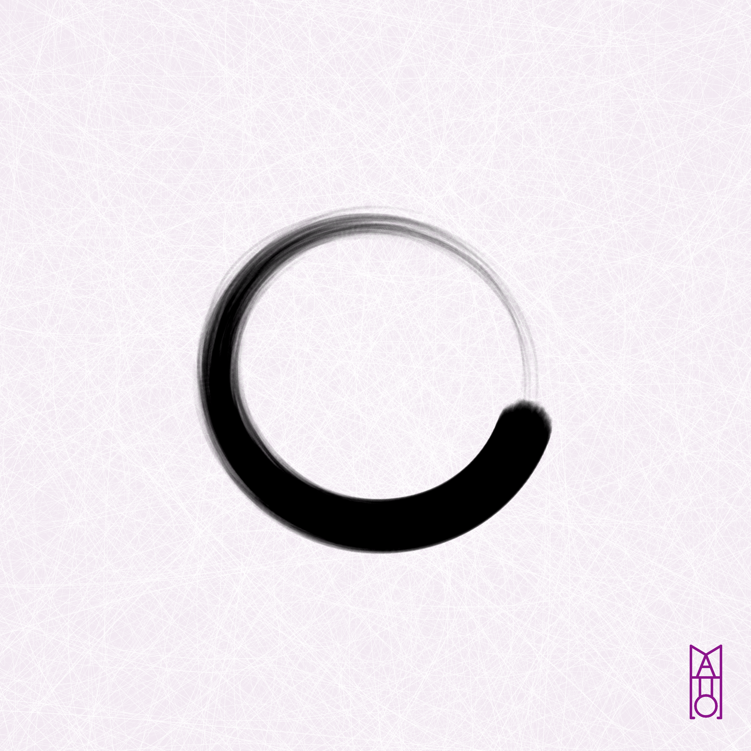 Art Blocks - Art Blocks v2 - Ensō #645 - NFT # 34000645