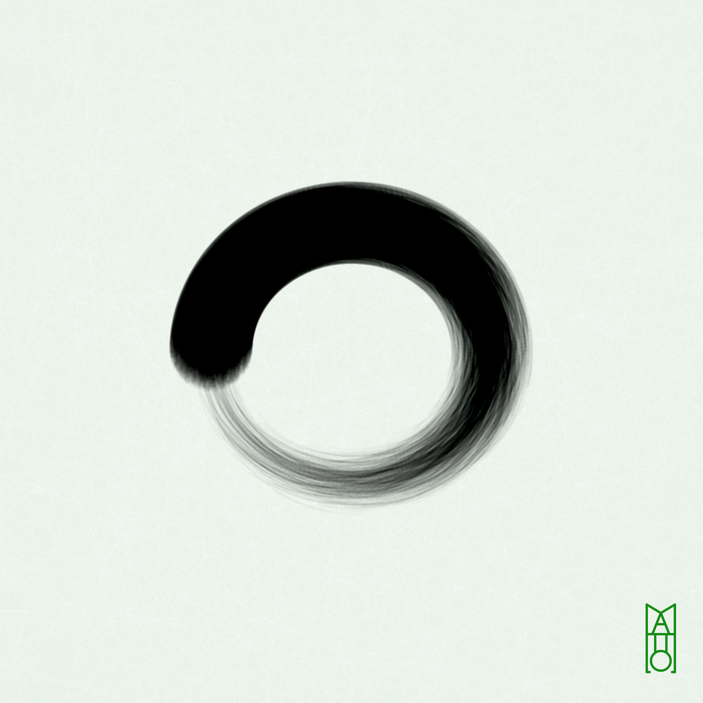 Art Blocks - Art Blocks v2 - Ensō #647 - NFT # 34000647