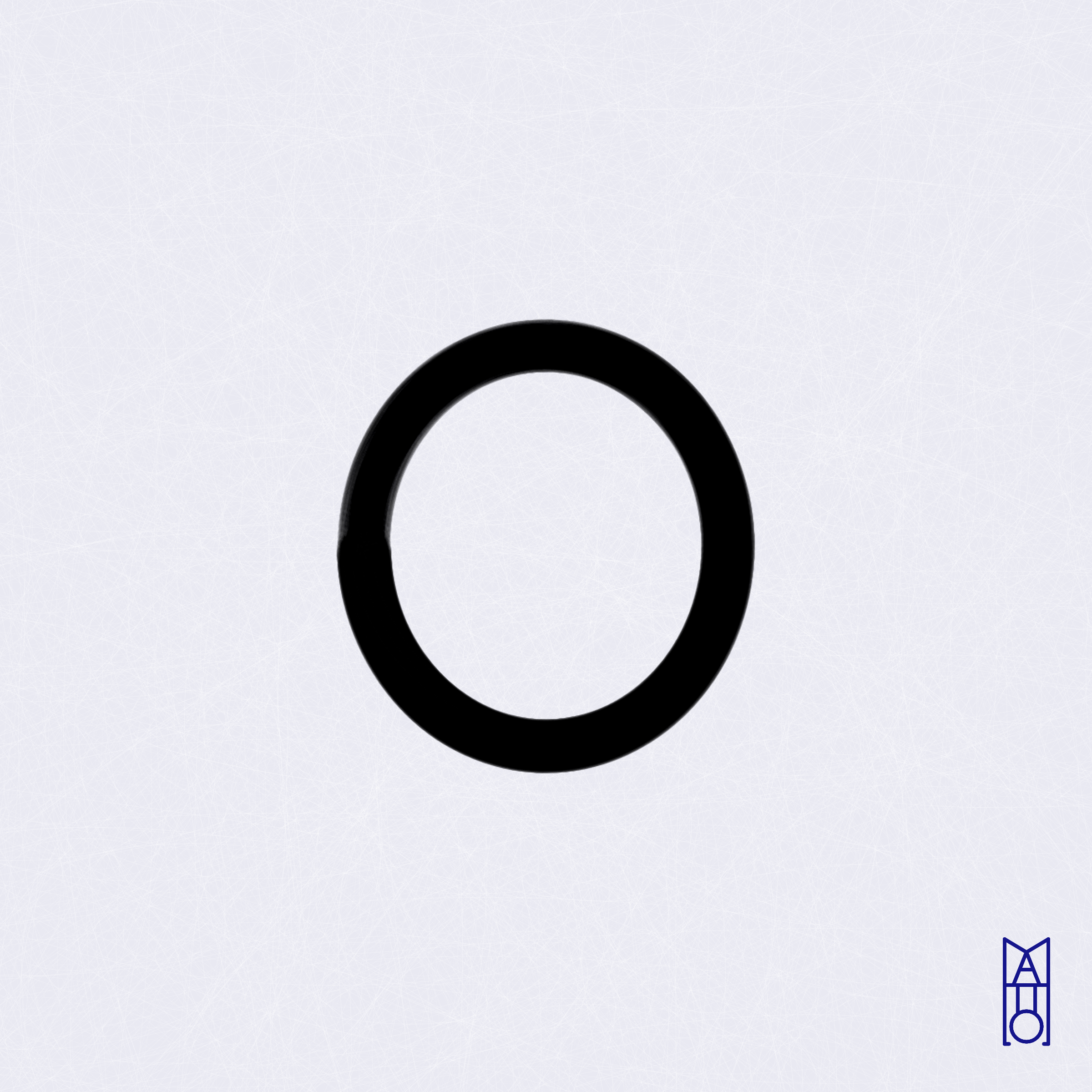 Art Blocks - Art Blocks v2 - Ensō #656 - NFT # 34000656