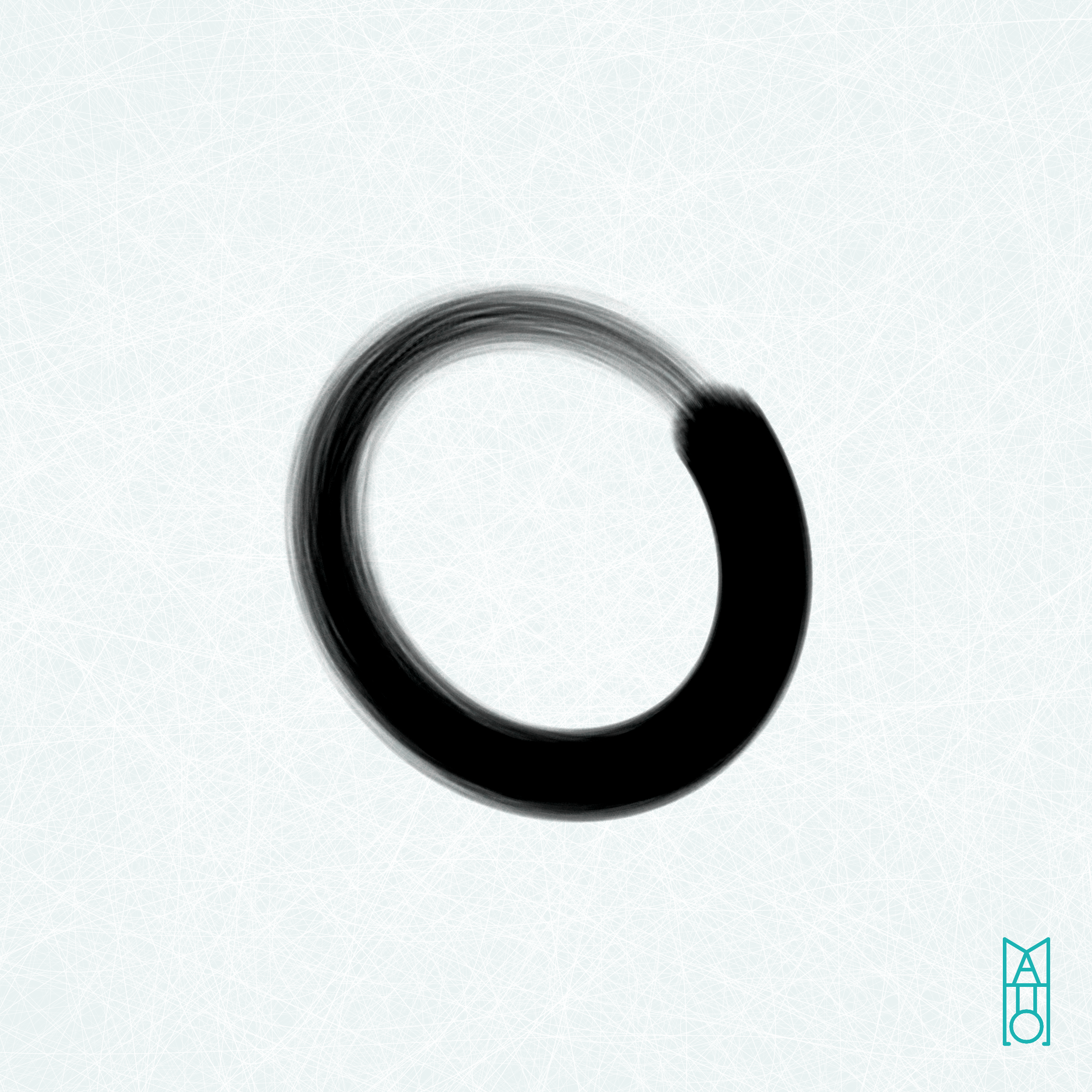 Art Blocks - Art Blocks v2 - Ensō #657 - NFT # 34000657