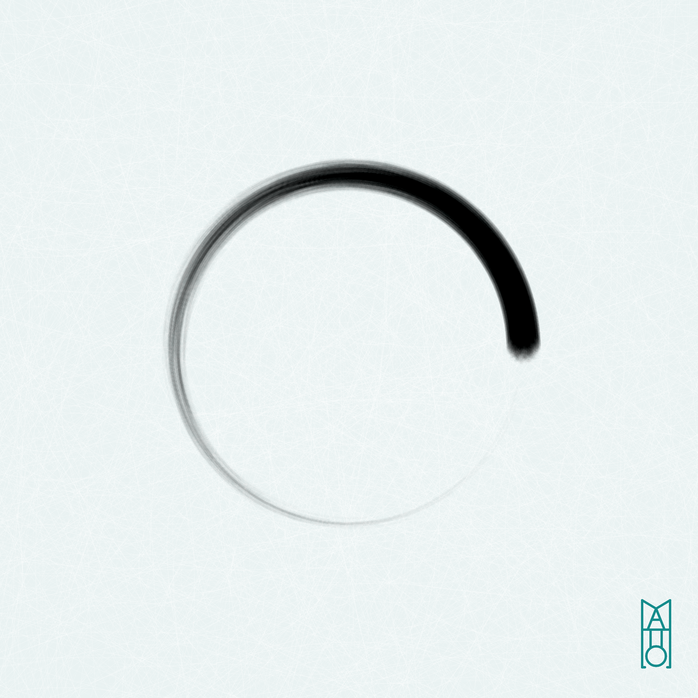 Art Blocks - Art Blocks v2 - Ensō #660 - NFT # 34000660