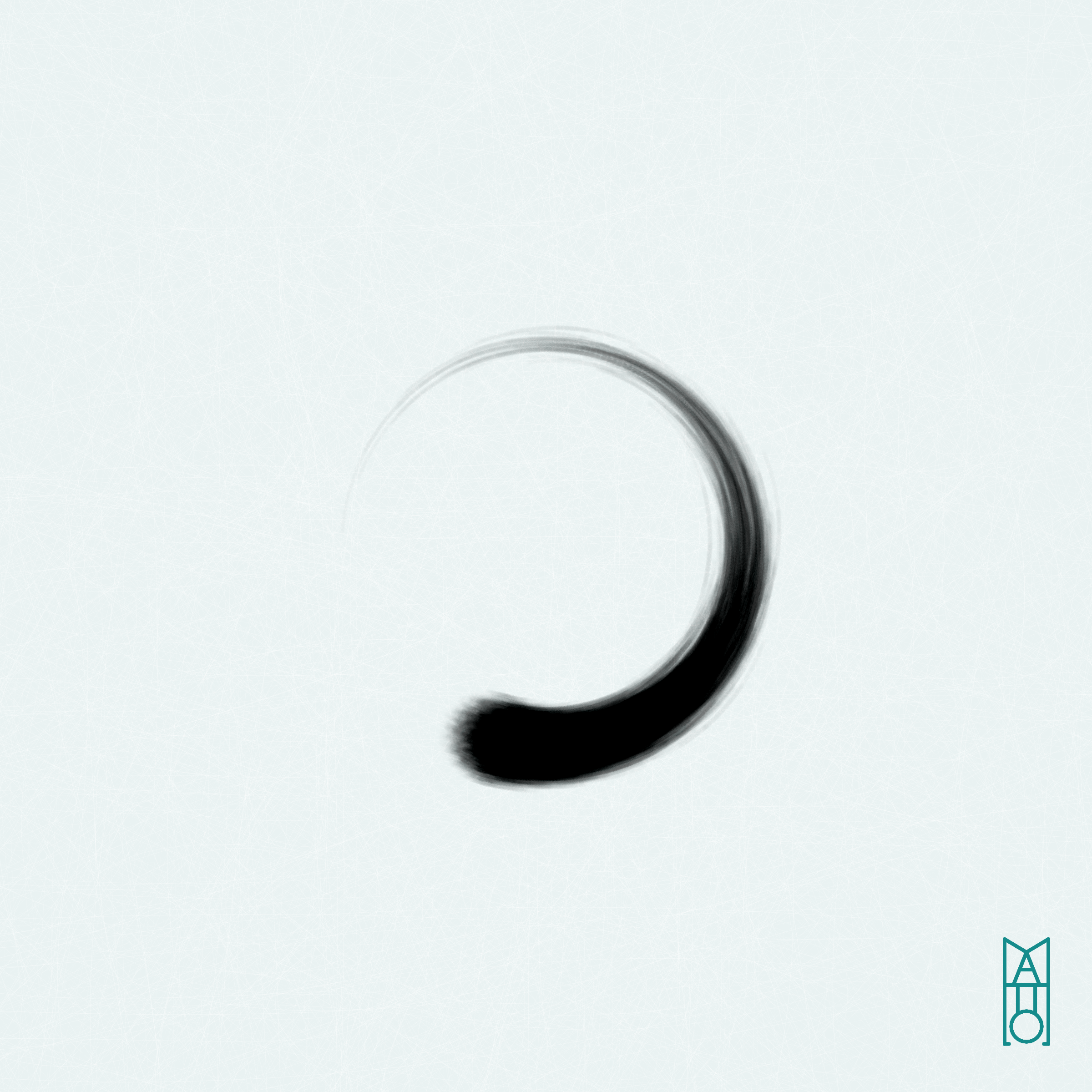 Art Blocks - Art Blocks v2 - Ensō #662 - NFT # 34000662