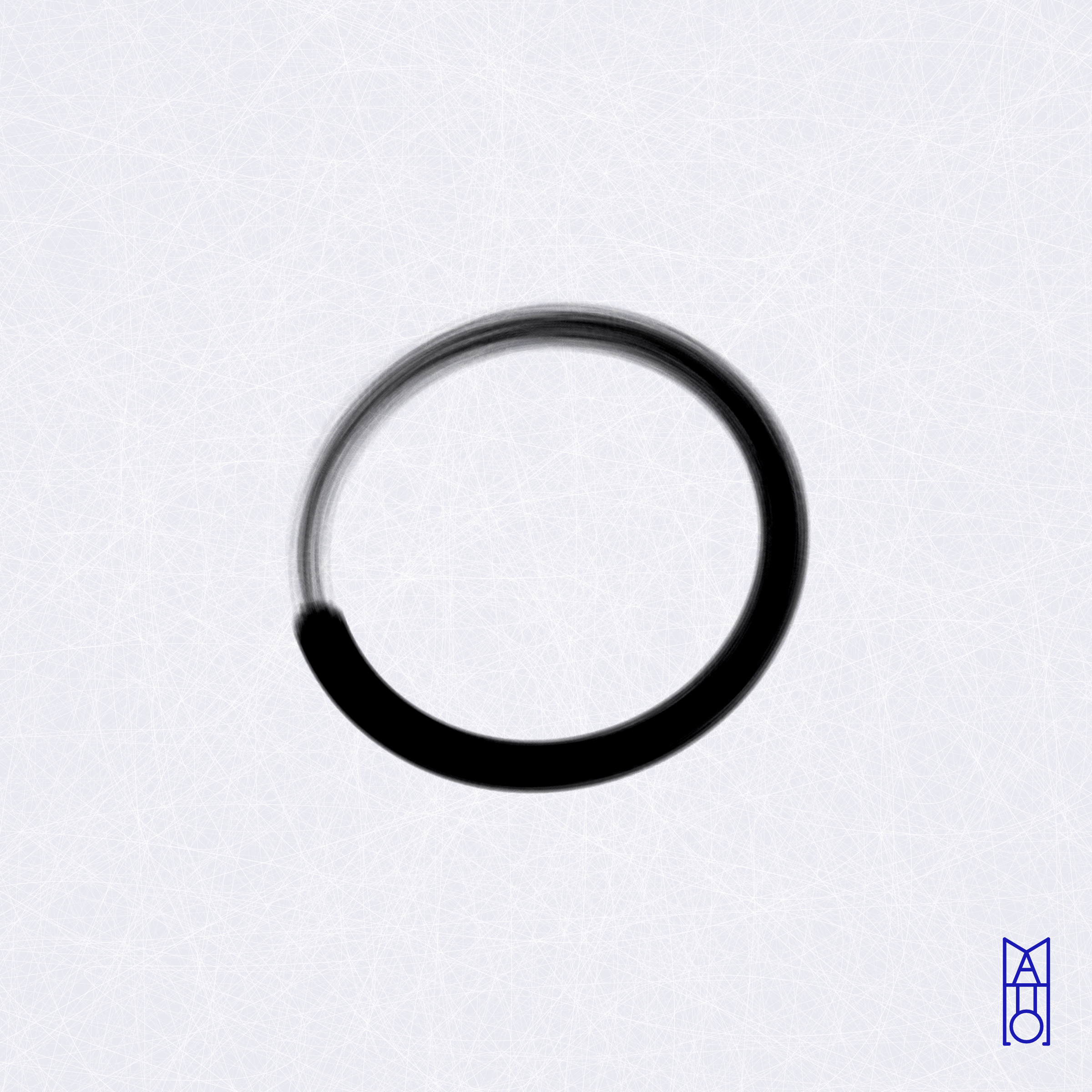 Art Blocks - Art Blocks v2 - Ensō #669 - NFT # 34000669