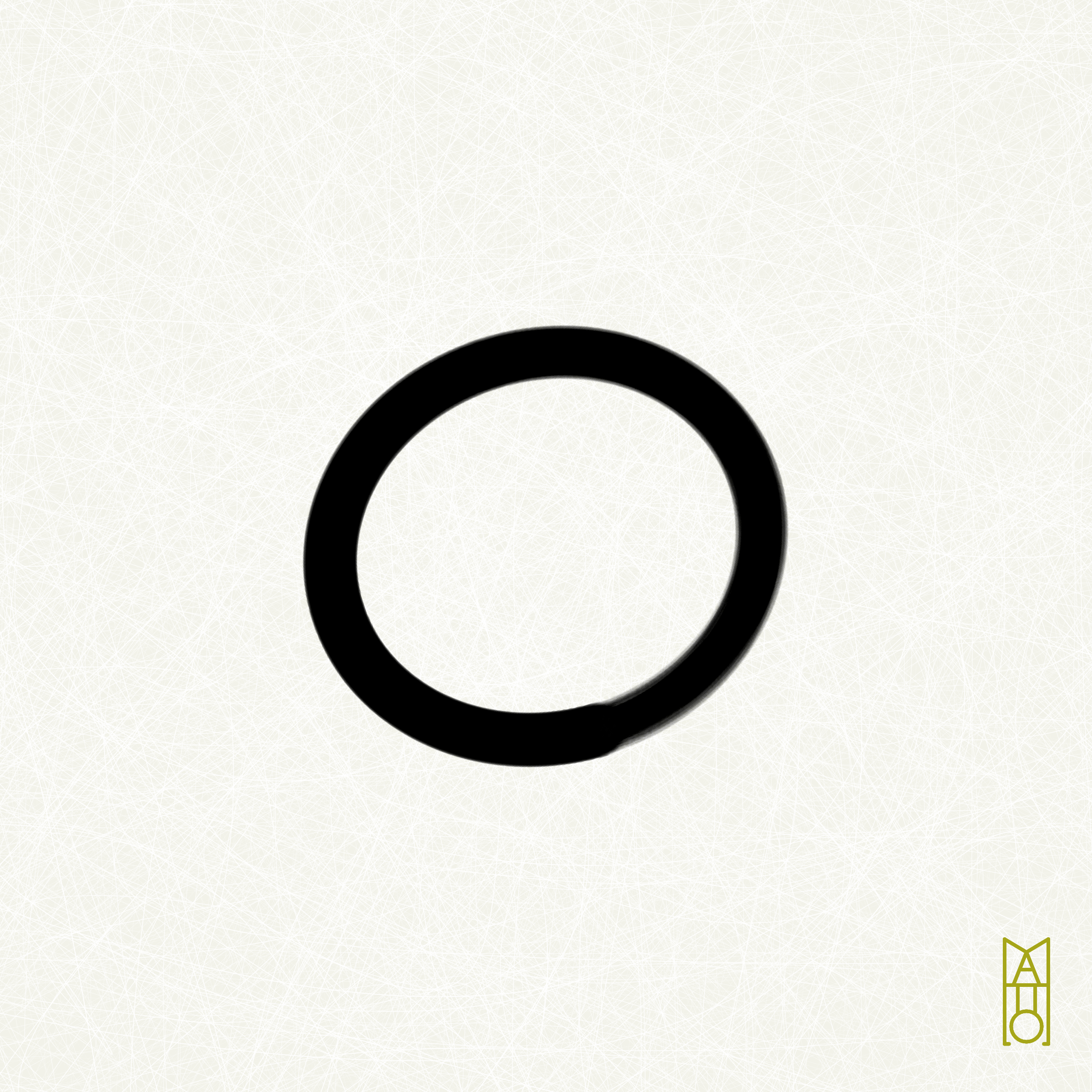 Art Blocks - Art Blocks v2 - Ensō #671 - NFT # 34000671