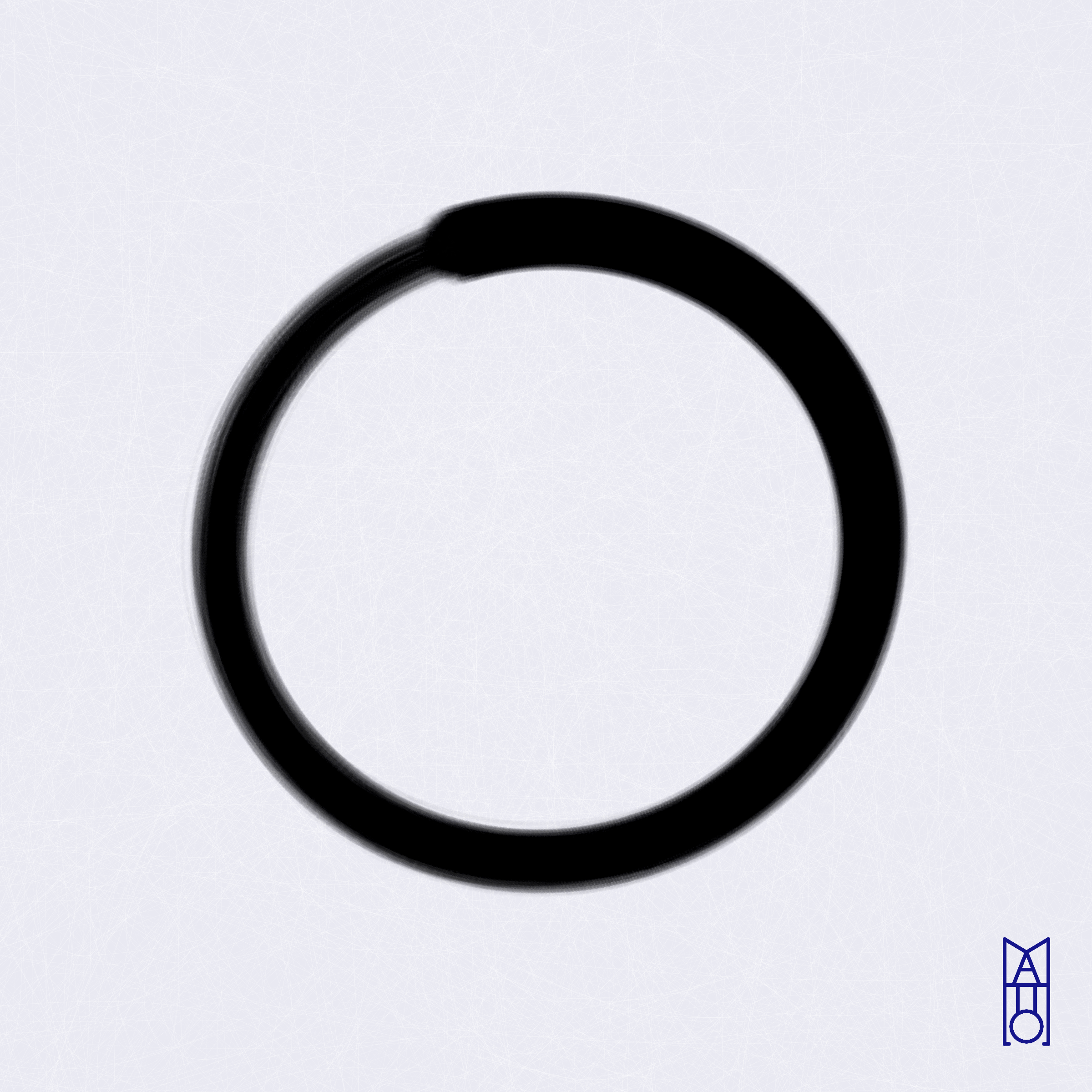 Art Blocks - Art Blocks v2 - Ensō #675 - NFT # 34000675