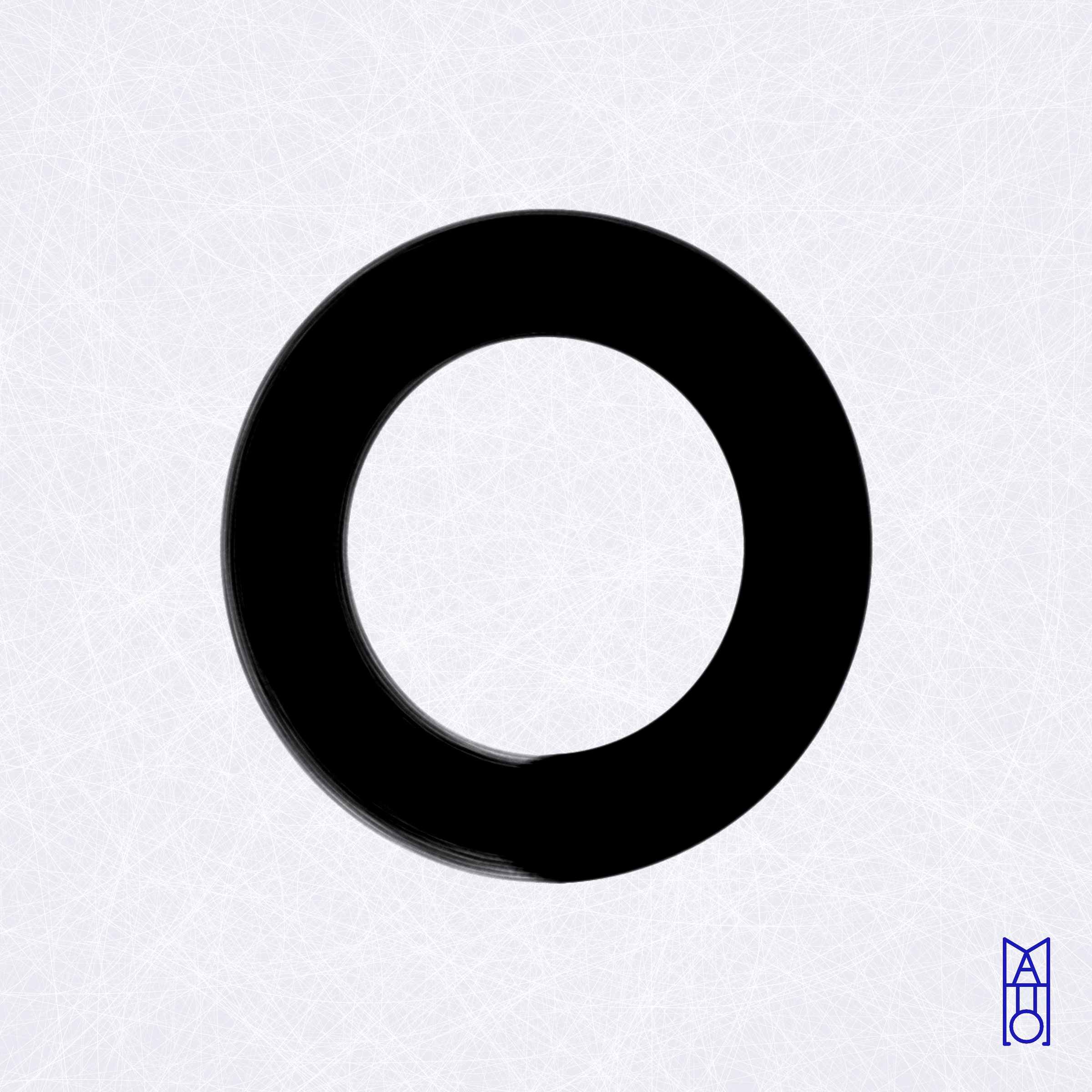 Art Blocks - Art Blocks v2 - Ensō #679 - NFT # 34000679