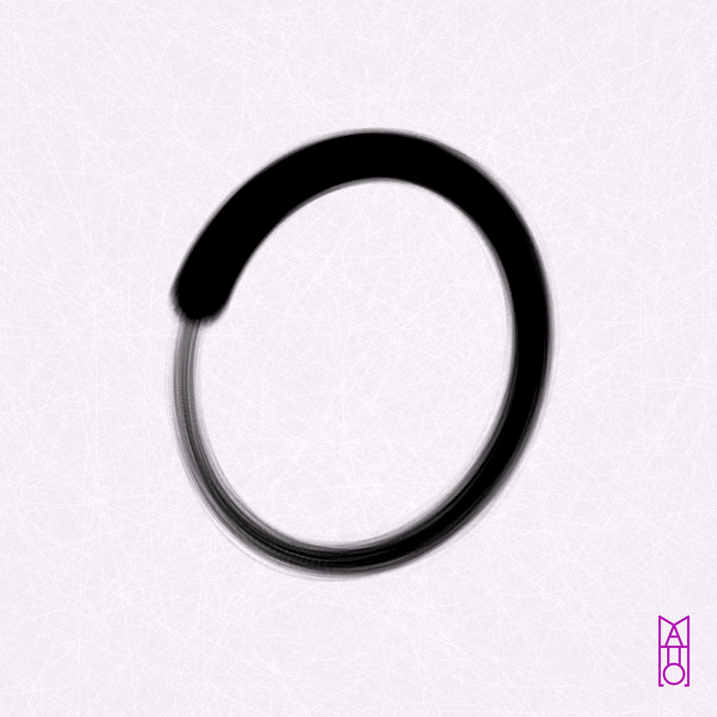 Art Blocks - Art Blocks v2 - Ensō #685 - NFT # 34000685