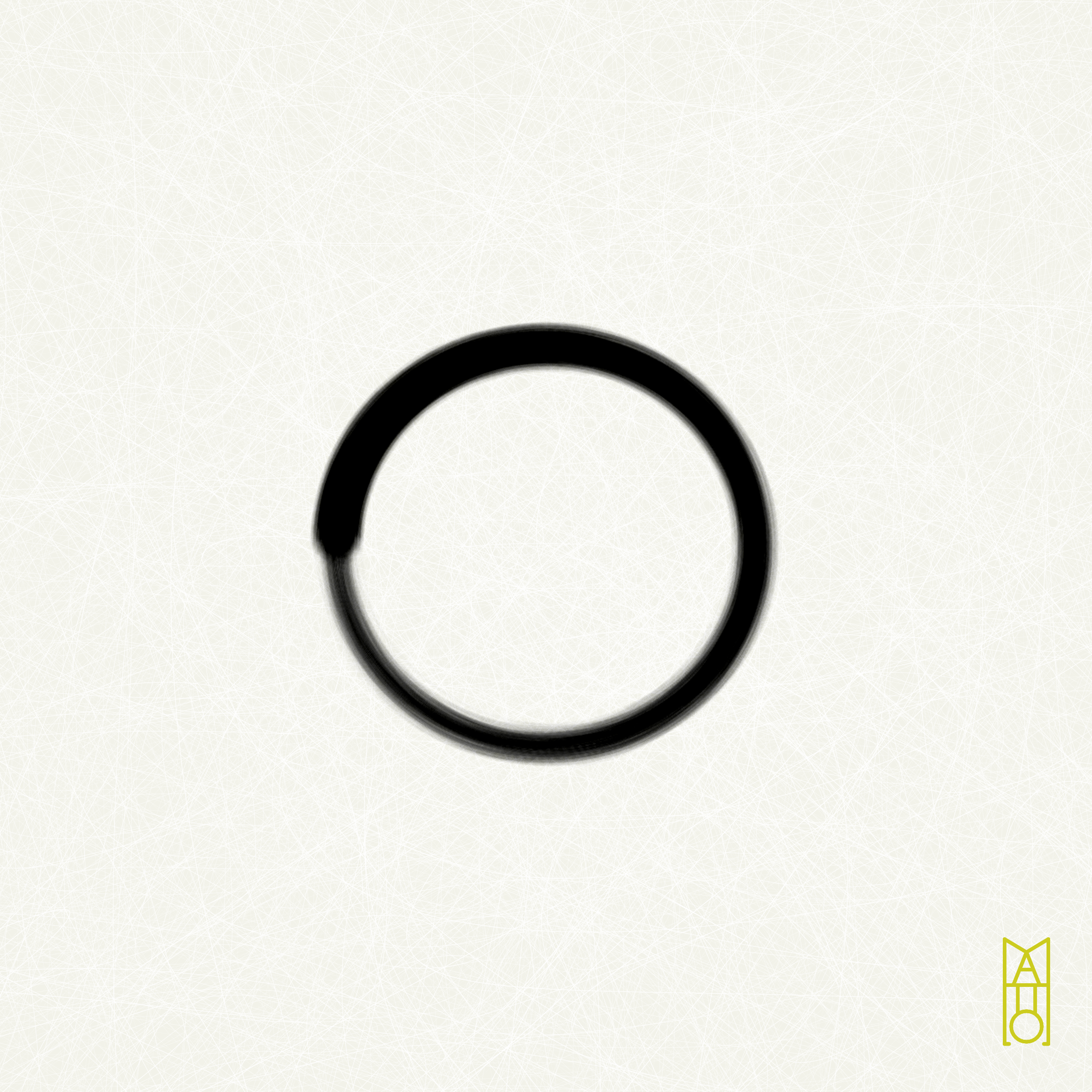 Art Blocks - Art Blocks v2 - Ensō #691 - NFT # 34000691