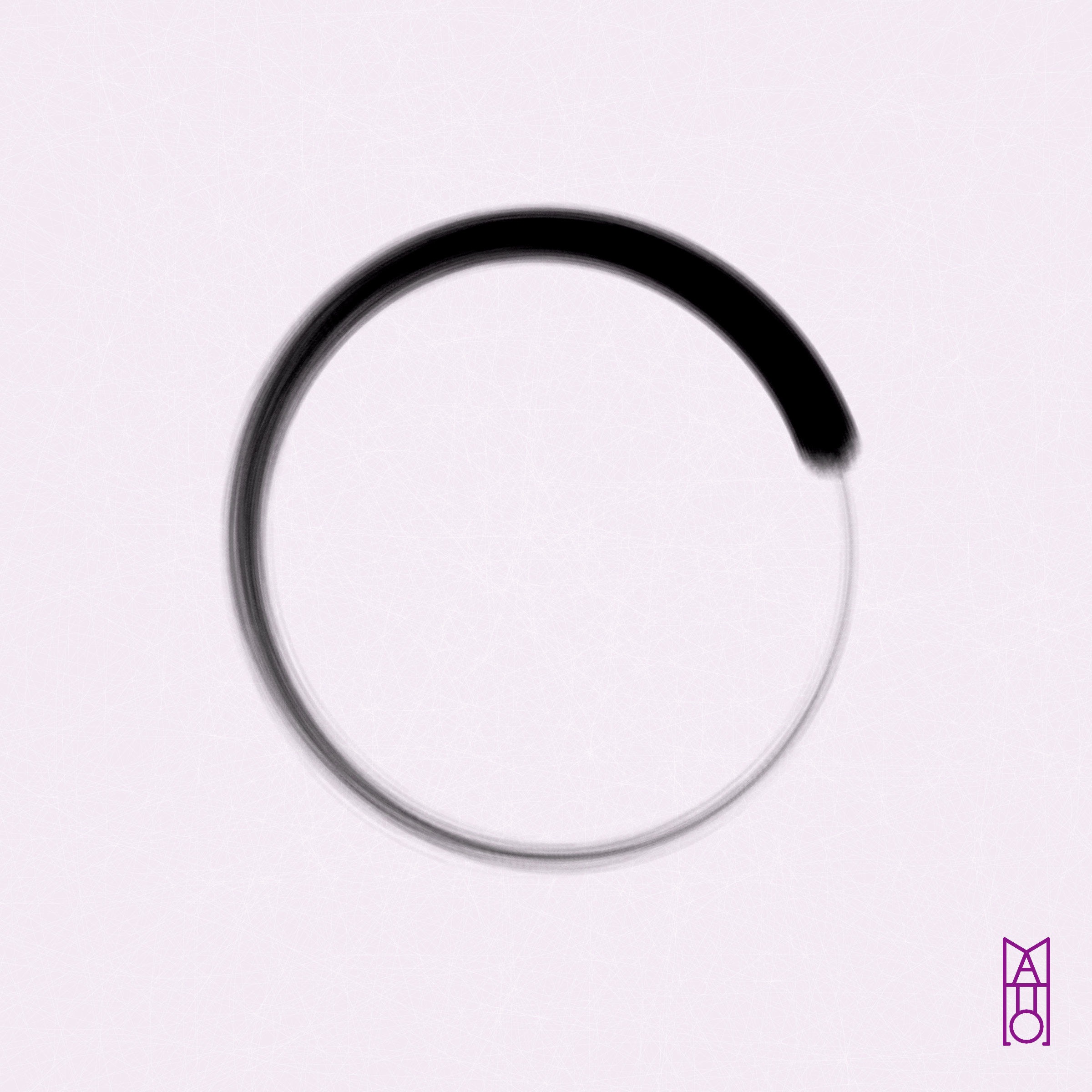 Art Blocks - Art Blocks v2 - Ensō #735 - NFT # 34000735