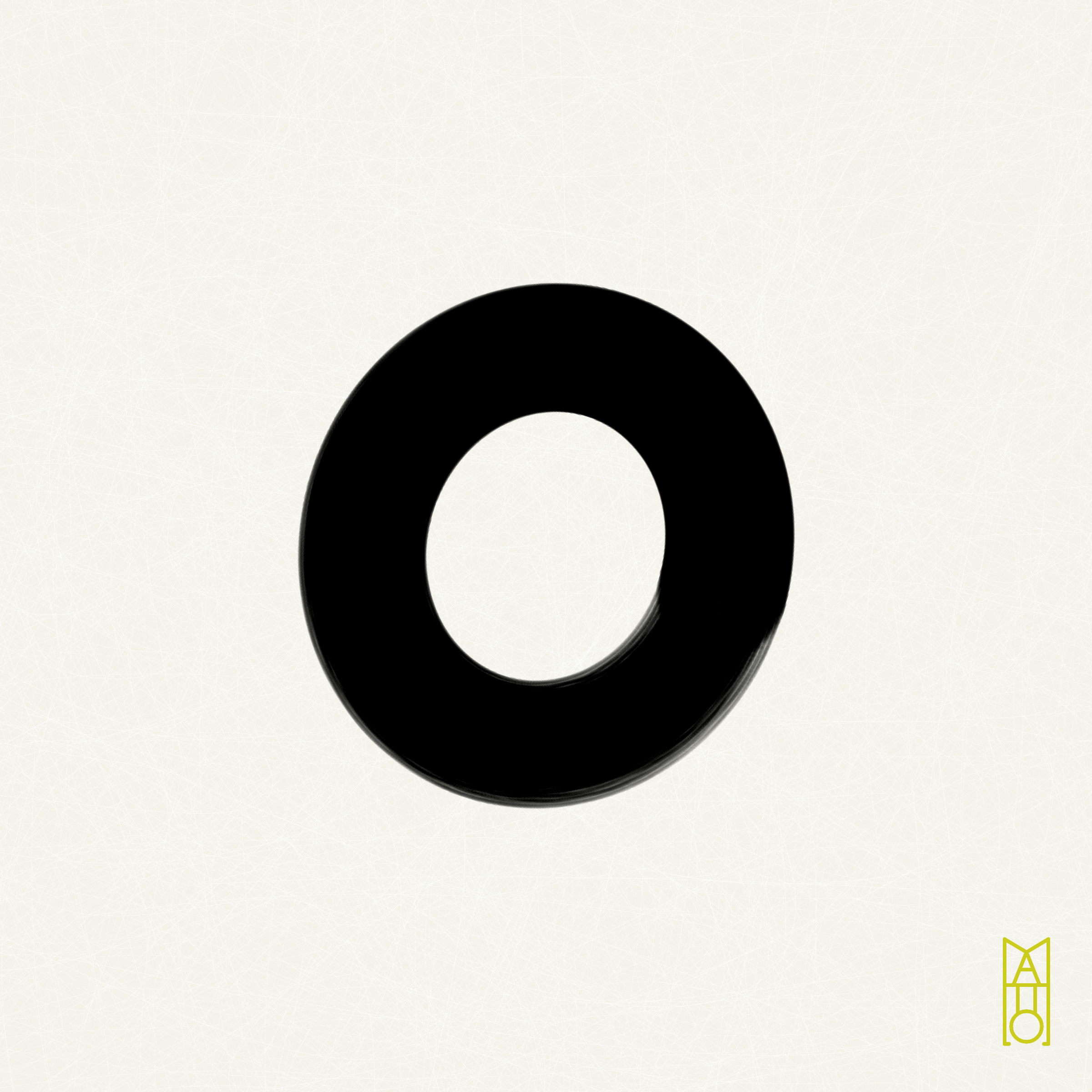 Art Blocks - Art Blocks v2 - Ensō #749 - NFT # 34000749