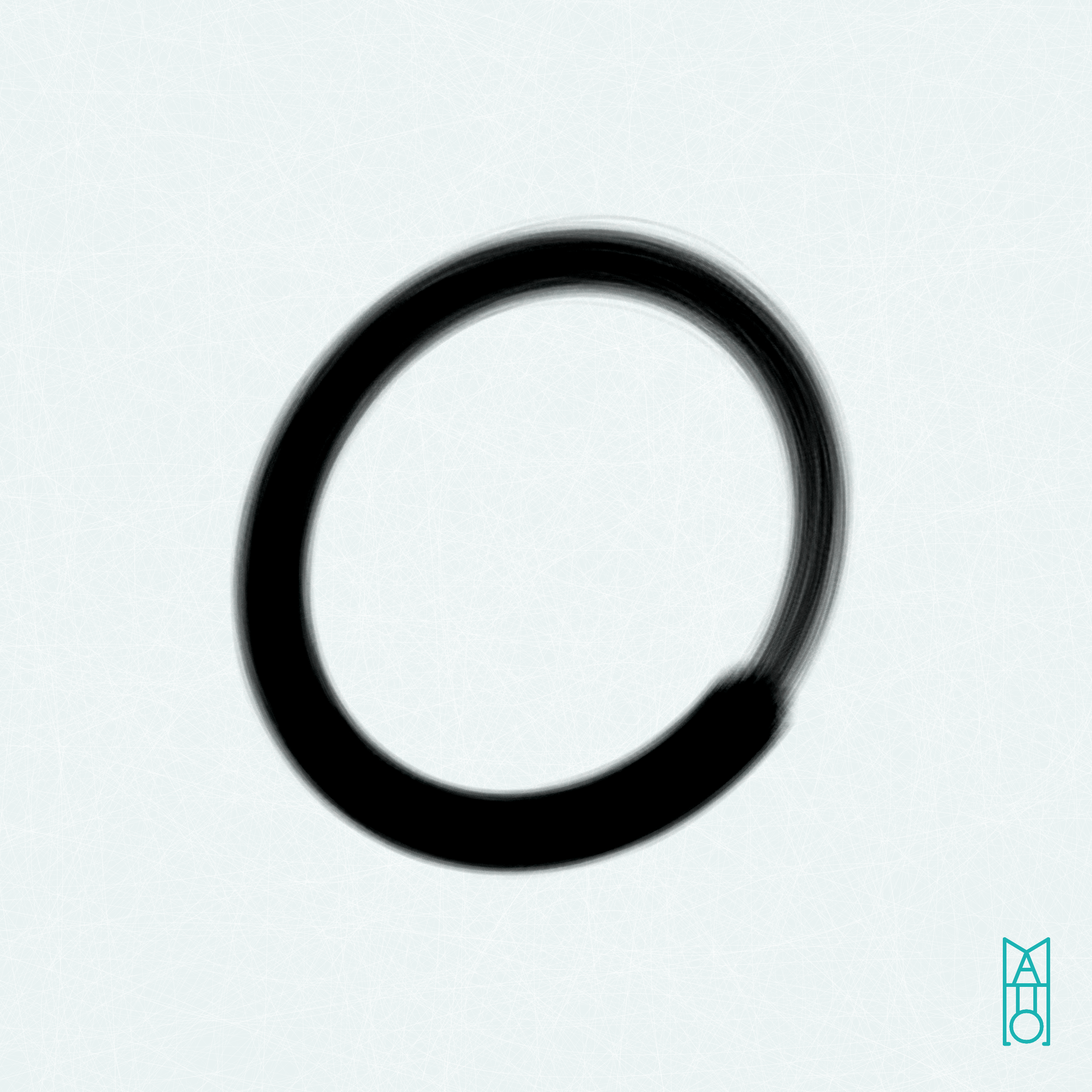 Art Blocks - Art Blocks v2 - Ensō #751 - NFT # 34000751