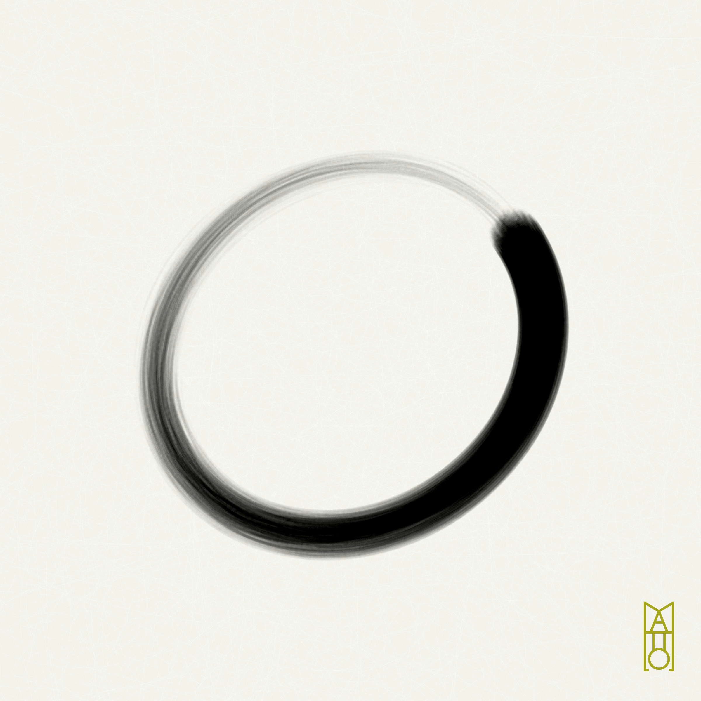 Art Blocks - Art Blocks v2 - Ensō #756 - NFT # 34000756