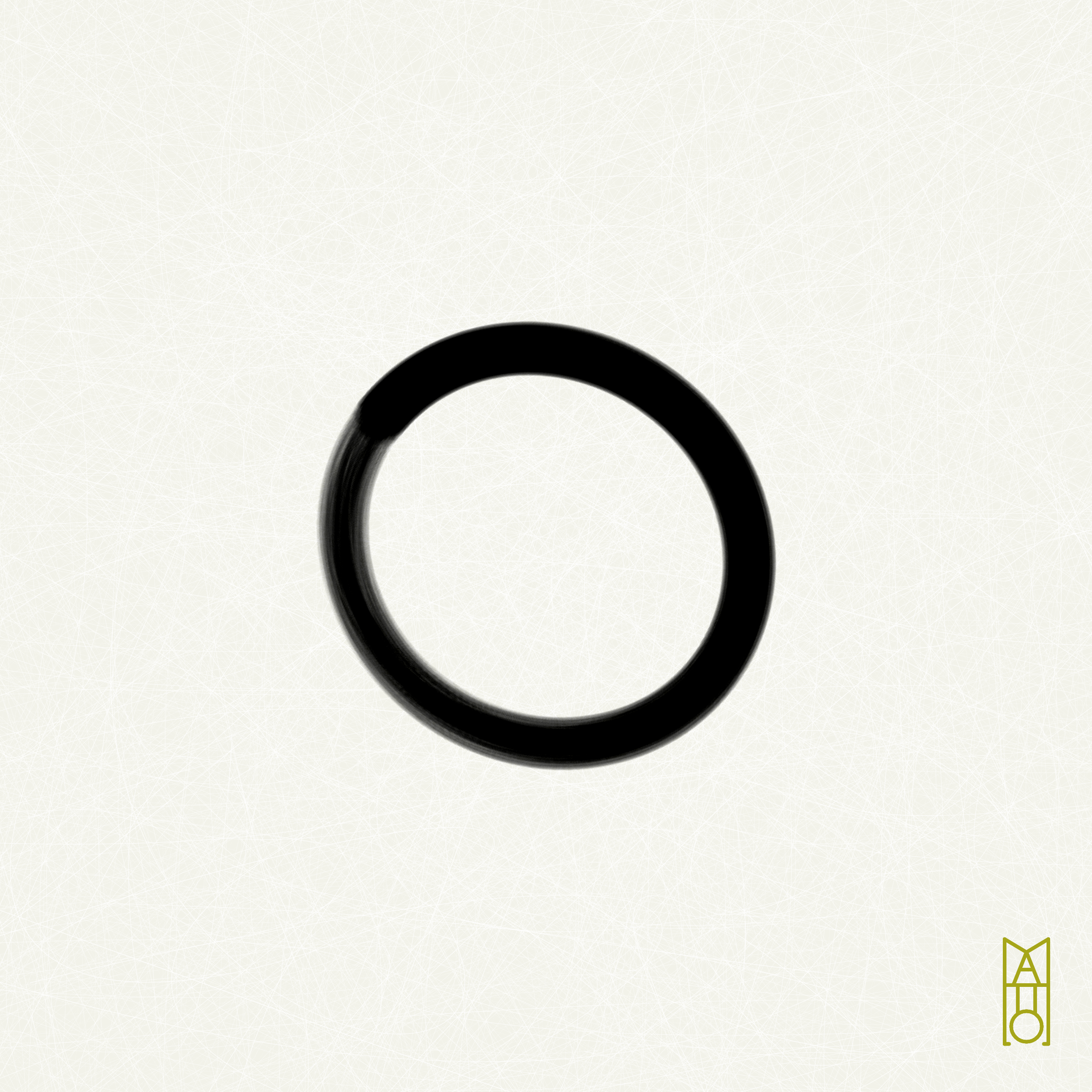 Art Blocks - Art Blocks v2 - Ensō #757 - NFT # 34000757