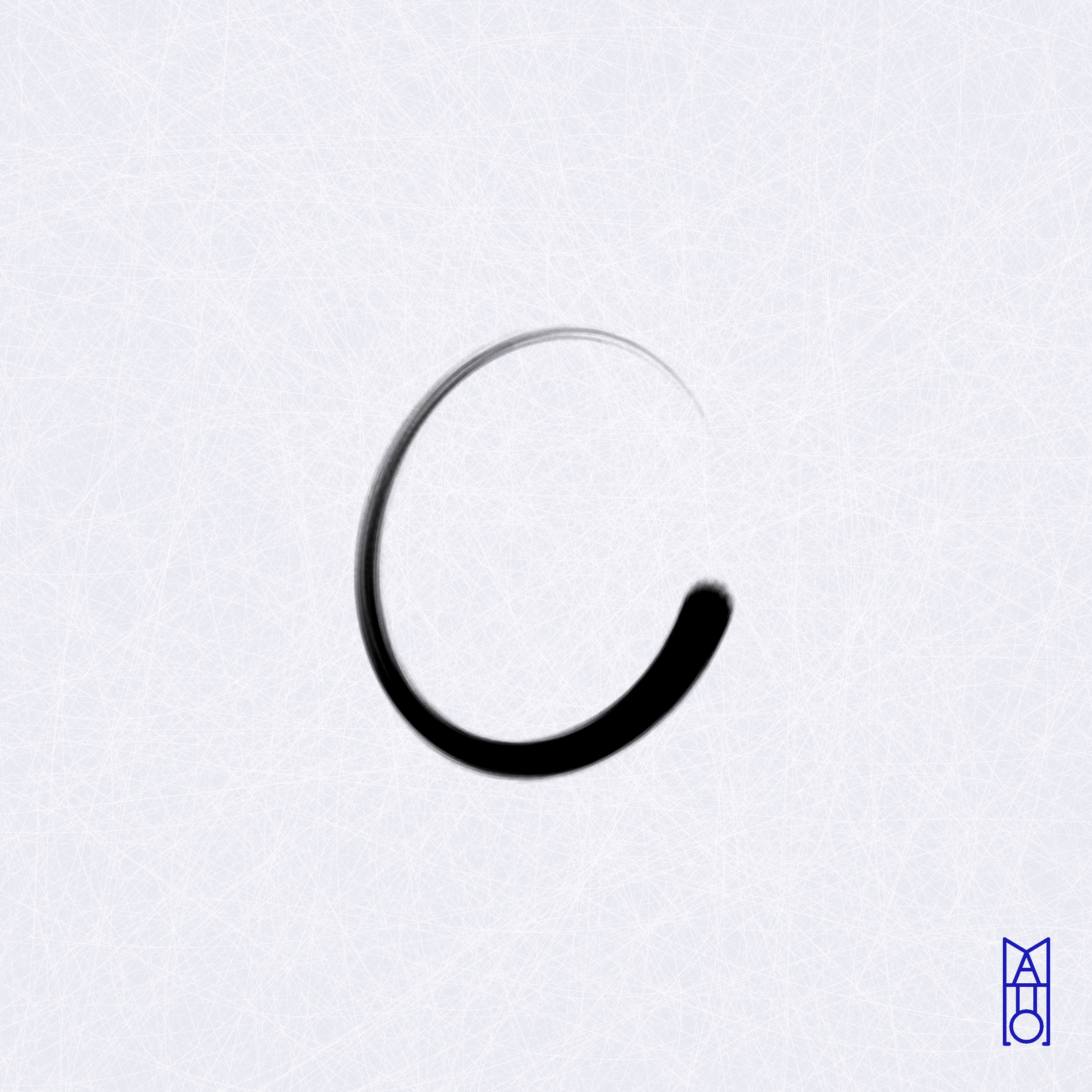 Art Blocks - Art Blocks v2 - Ensō #764 - NFT # 34000764