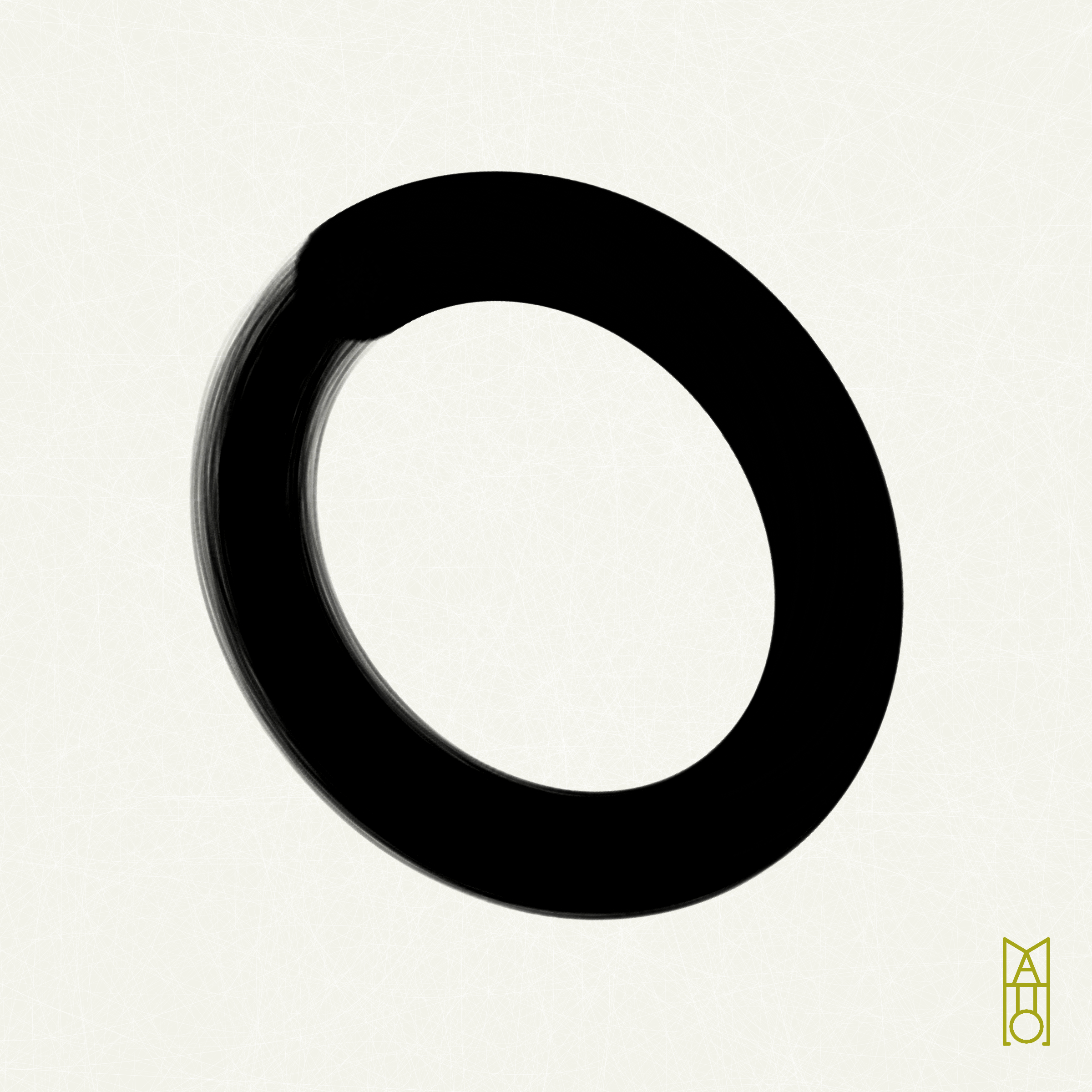 Art Blocks - Art Blocks v2 - Ensō #766 - NFT # 34000766