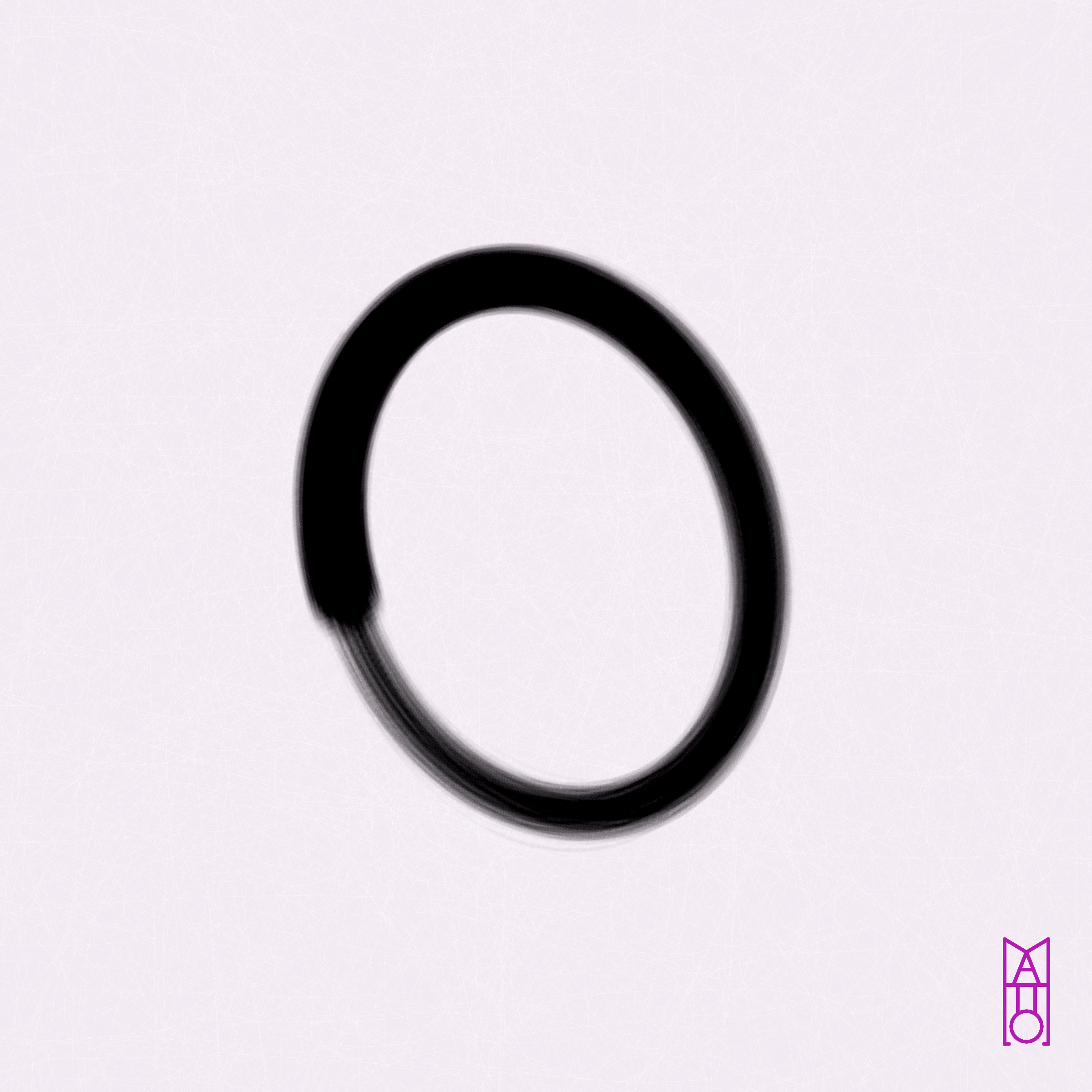 Art Blocks - Art Blocks v2 - Ensō #774 - NFT # 34000774