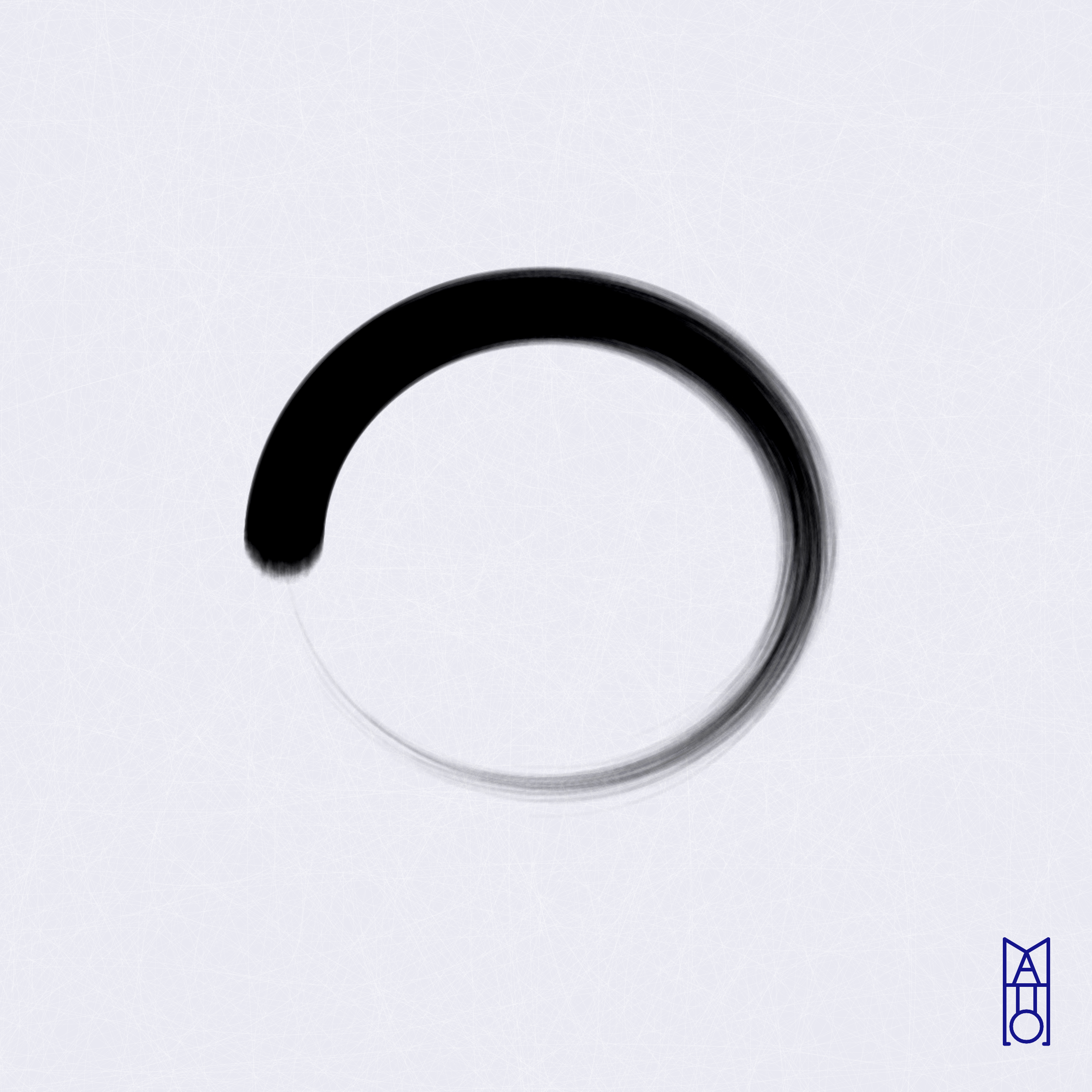 Art Blocks - Art Blocks v2 - Ensō #779 - NFT # 34000779