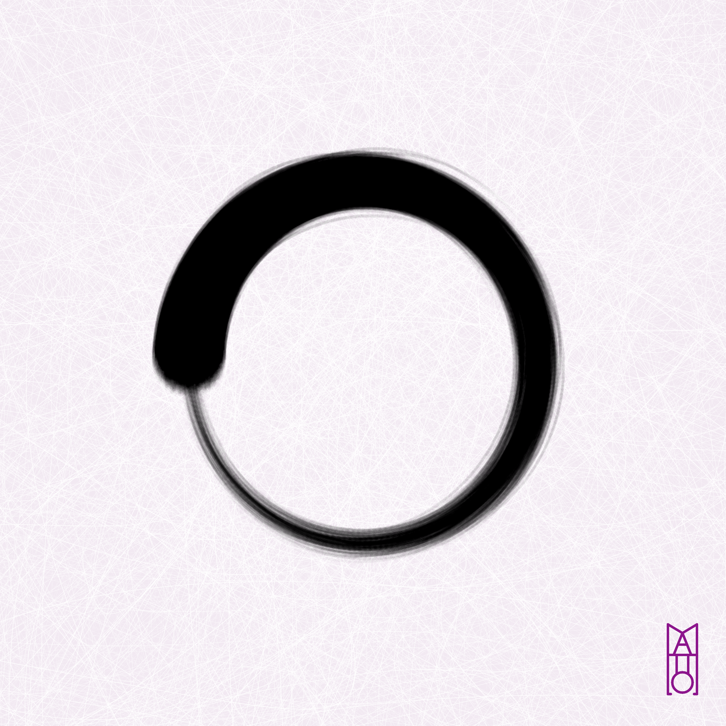 Art Blocks - Art Blocks v2 - Ensō #785 - NFT # 34000785