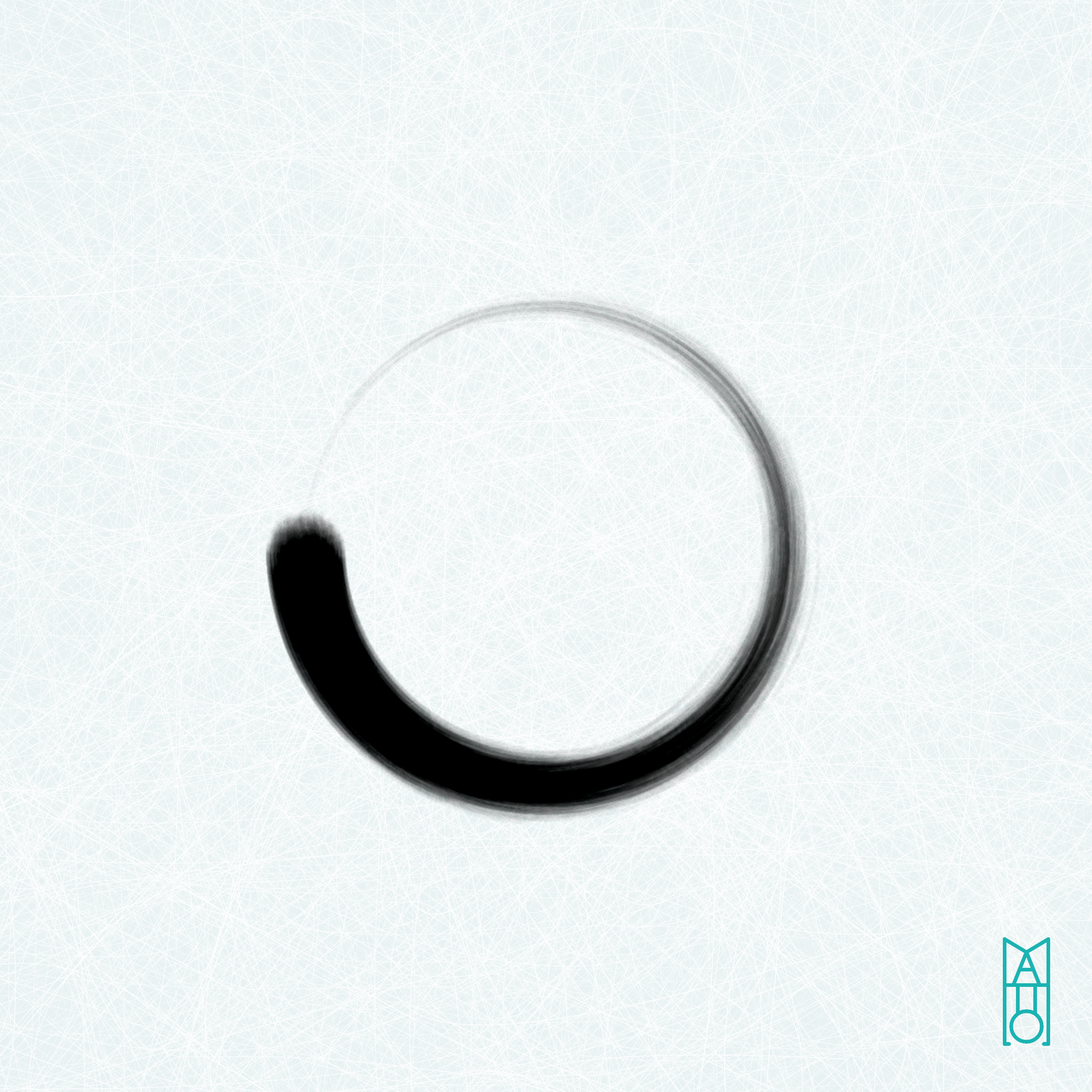 Art Blocks - Art Blocks v2 - Ensō #789 - NFT # 34000789