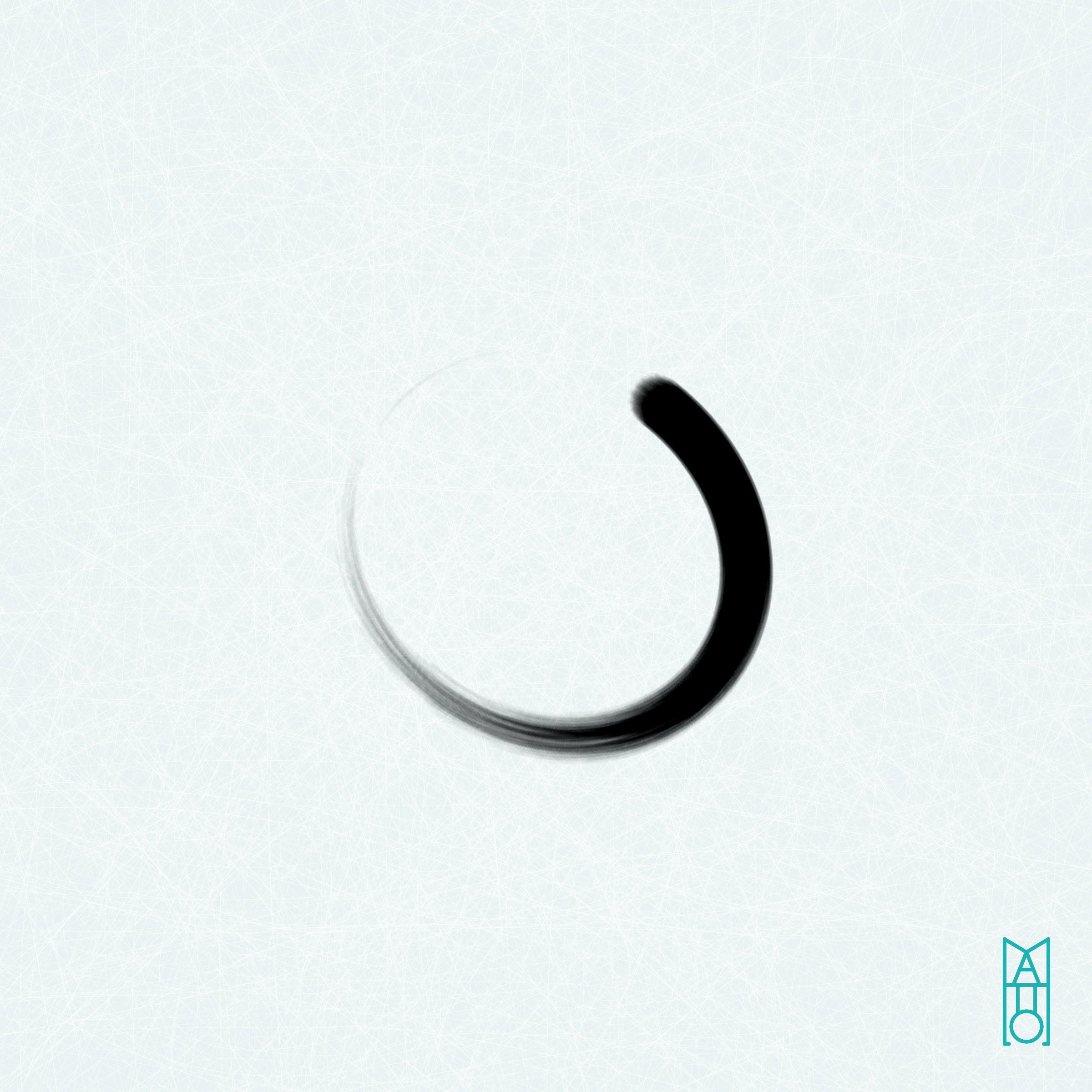 Art Blocks - Art Blocks v2 - Ensō #793 - NFT # 34000793