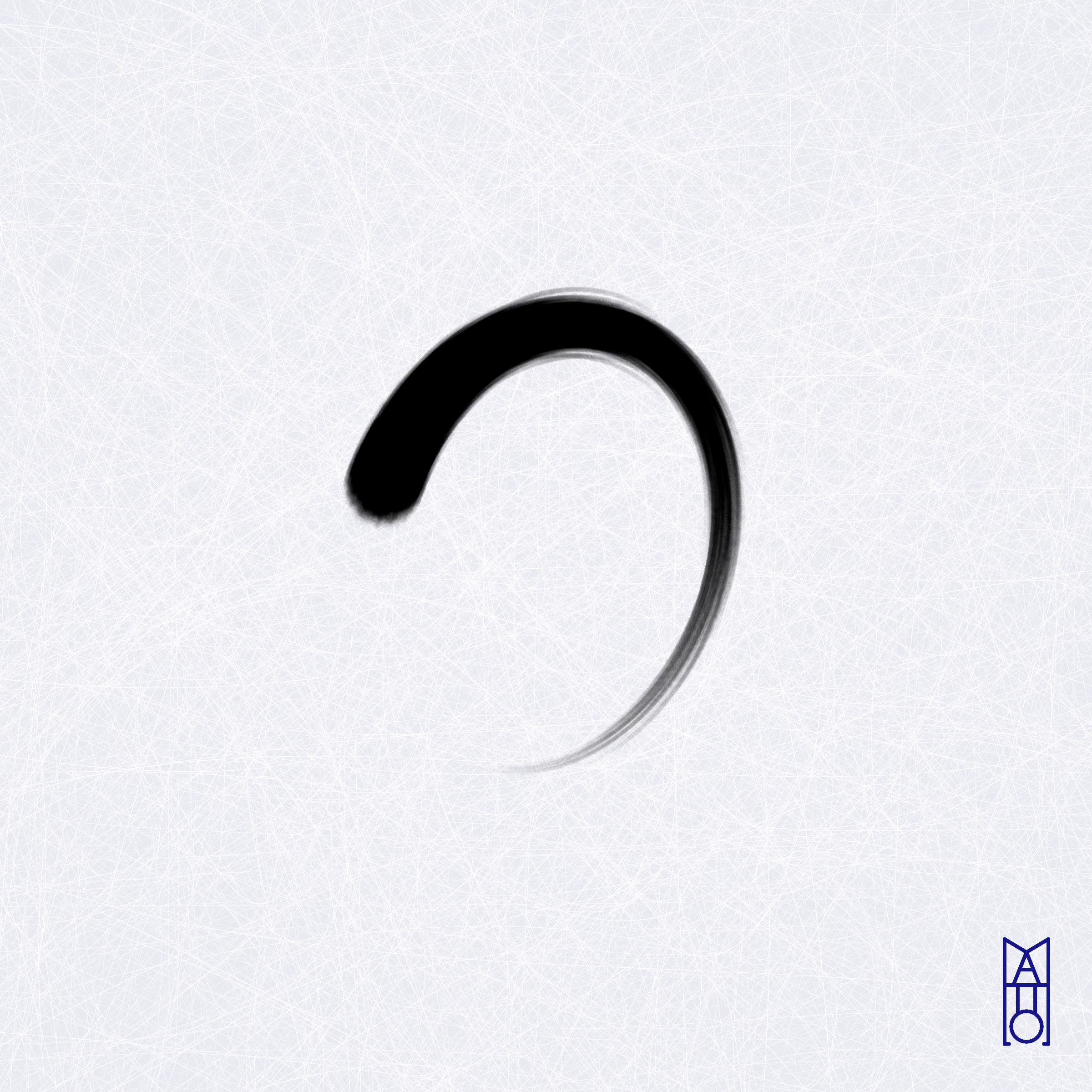 Art Blocks - Art Blocks v2 - Ensō #798 - NFT # 34000798