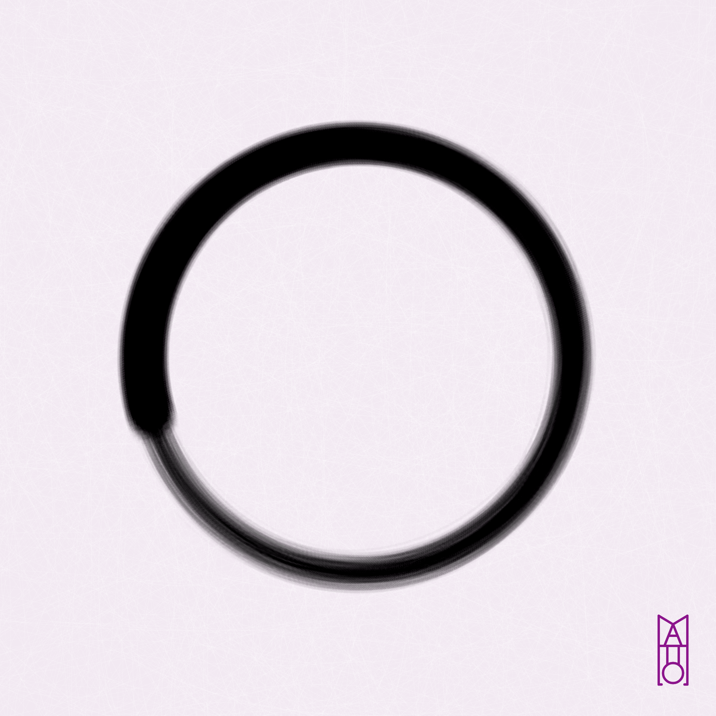 Art Blocks - Art Blocks v2 - Ensō #800 - NFT # 34000800