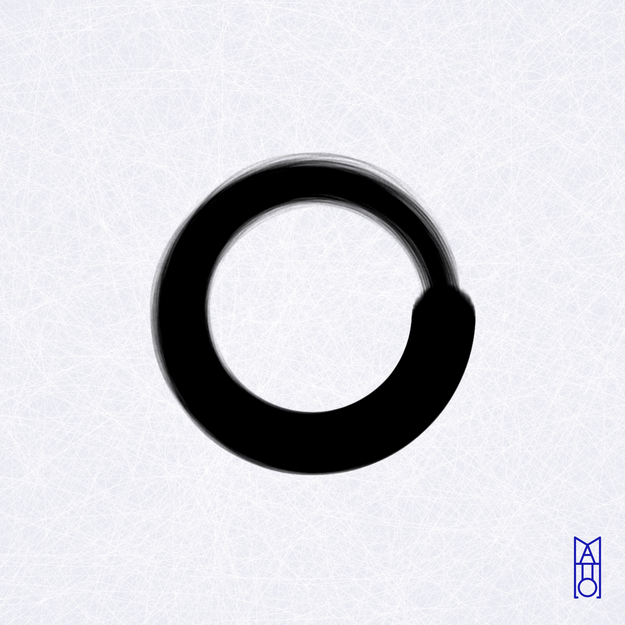 Art Blocks - Art Blocks v2 - Ensō #806 - NFT # 34000806