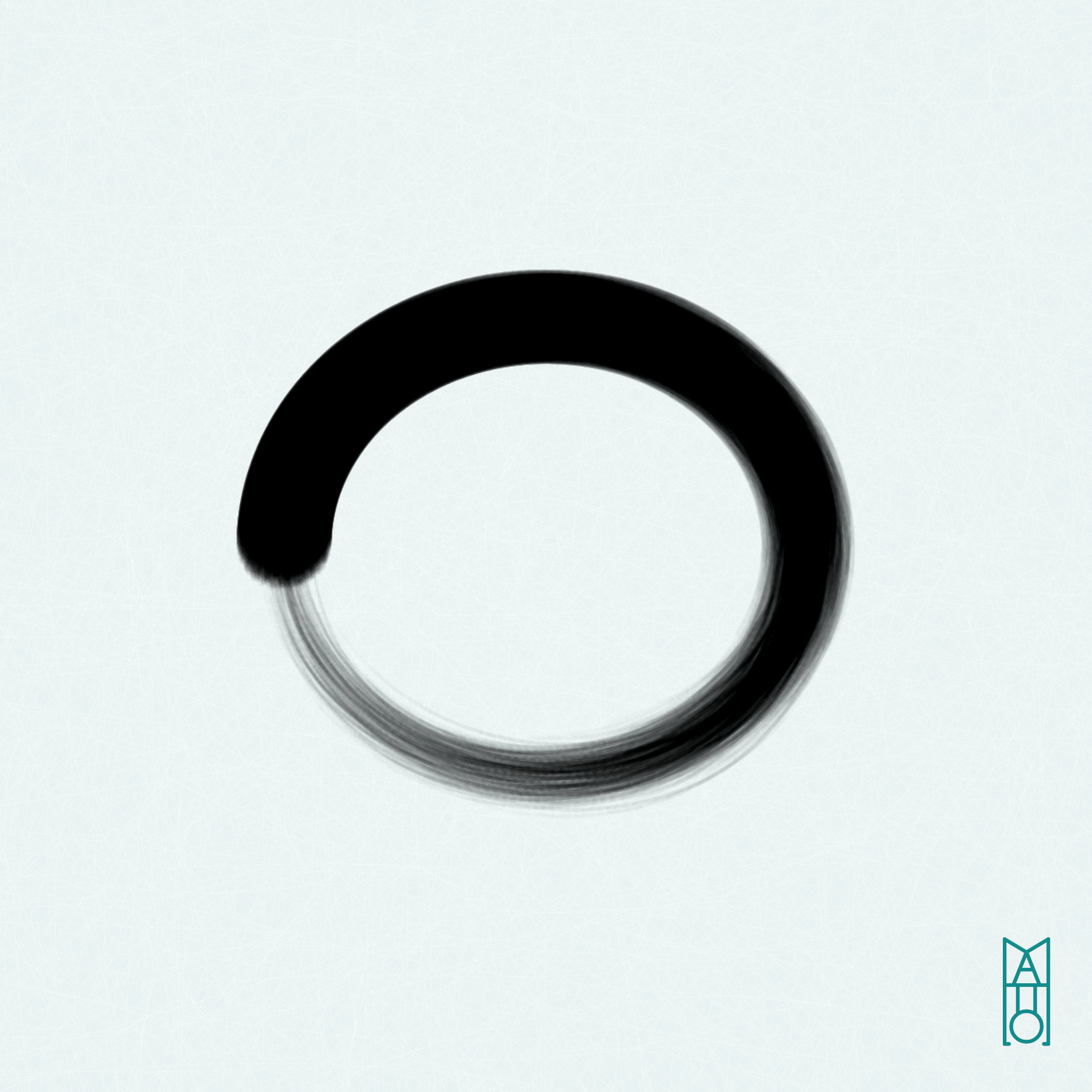 Art Blocks - Art Blocks v2 - Ensō #811 - NFT # 34000811