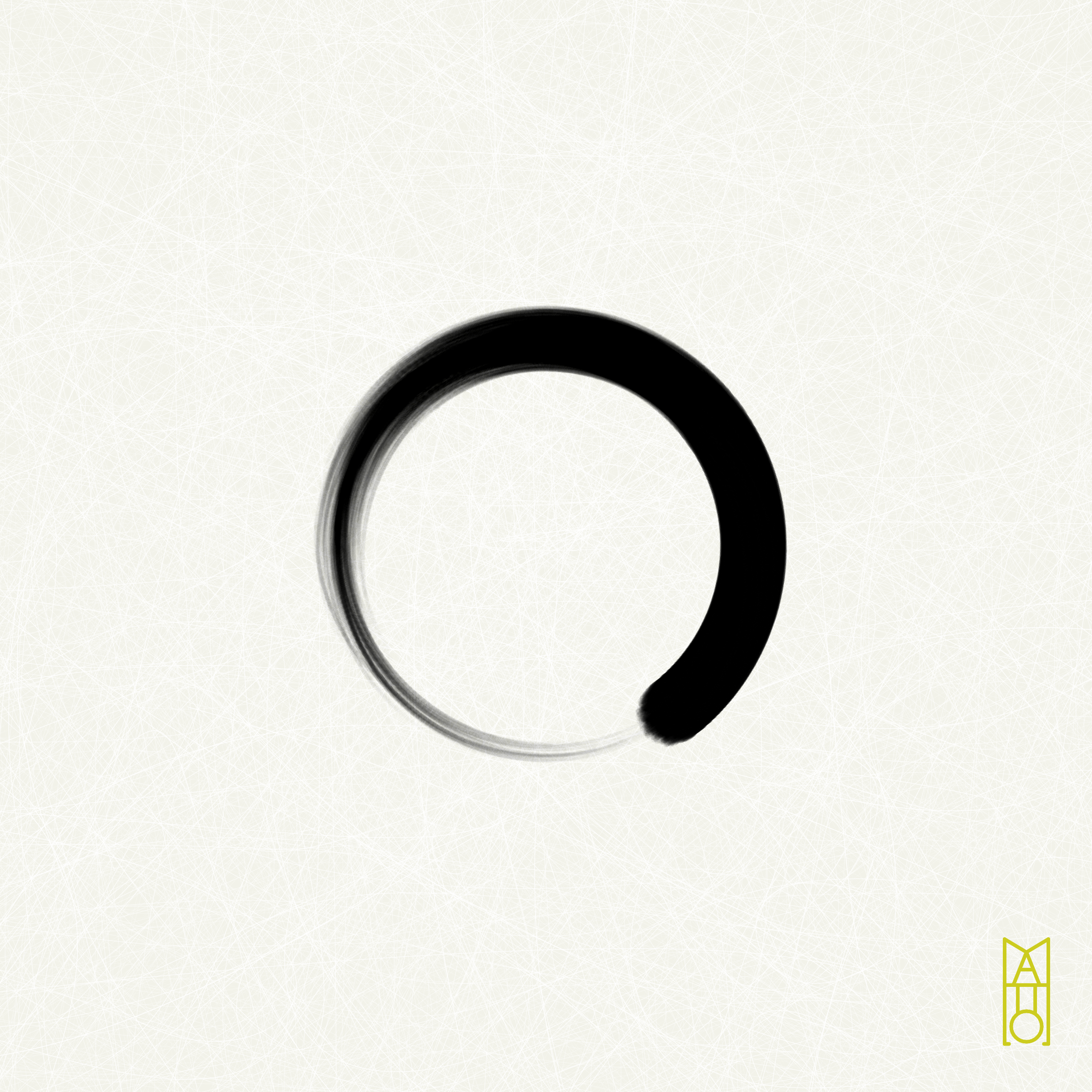 Art Blocks - Art Blocks v2 - Ensō #813 - NFT # 34000813