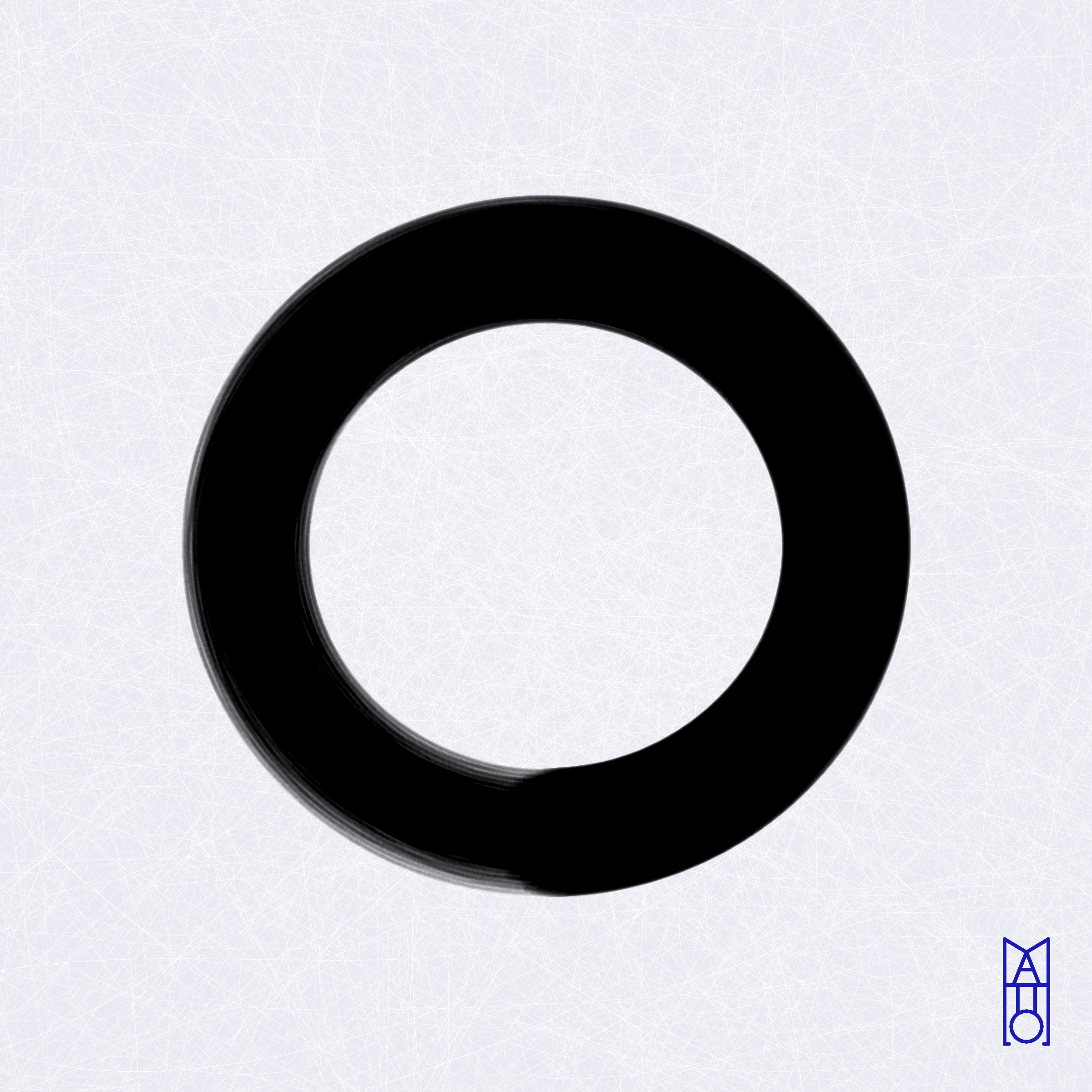 Art Blocks - Art Blocks v2 - Ensō #814 - NFT # 34000814