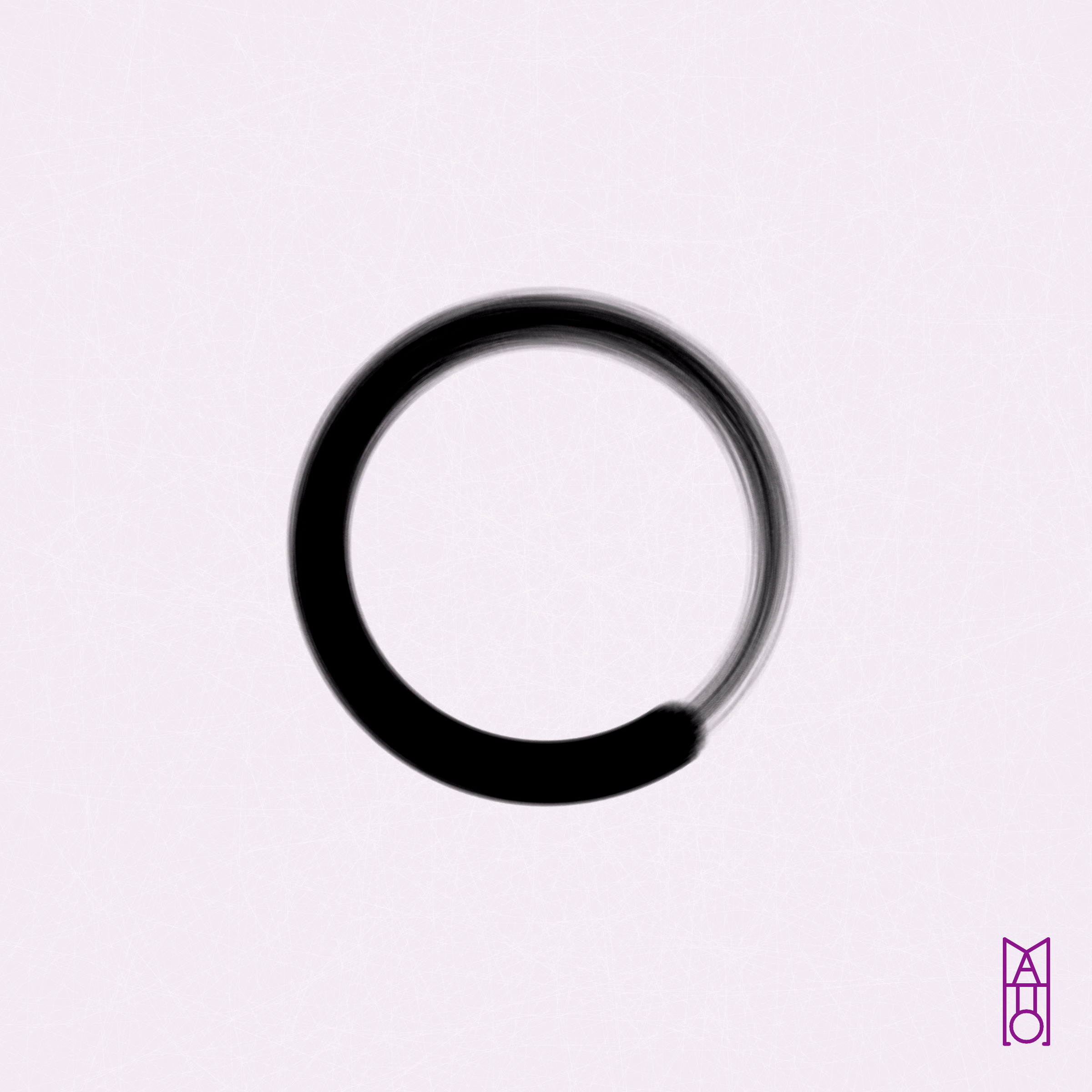 Art Blocks - Art Blocks v2 - Ensō #826 - NFT # 34000826