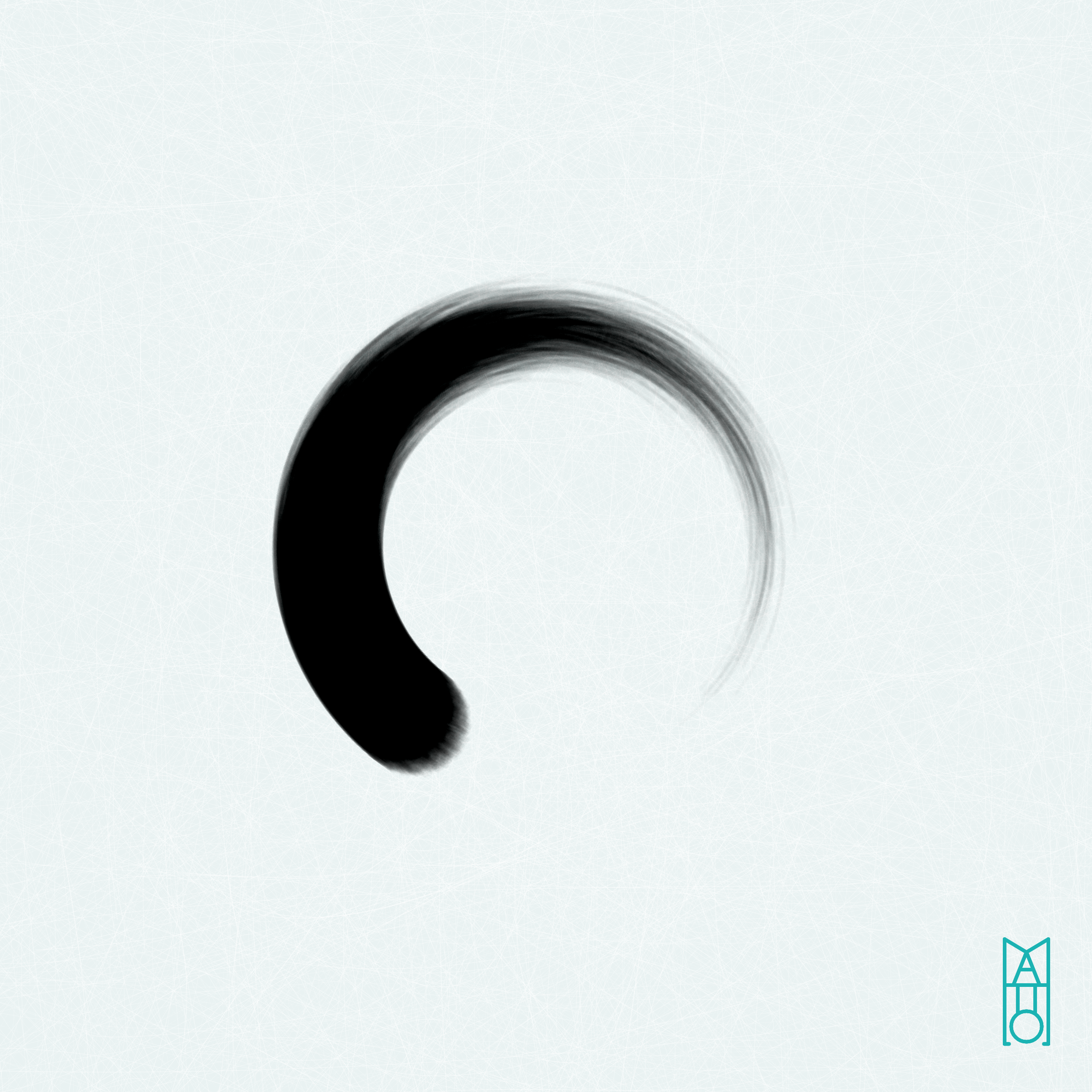 Art Blocks - Art Blocks v2 - Ensō #831 - NFT # 34000831